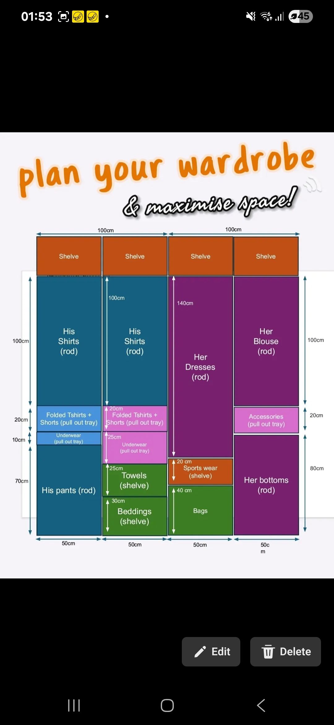 Planned-my-wardrobe-using-PowerPoint