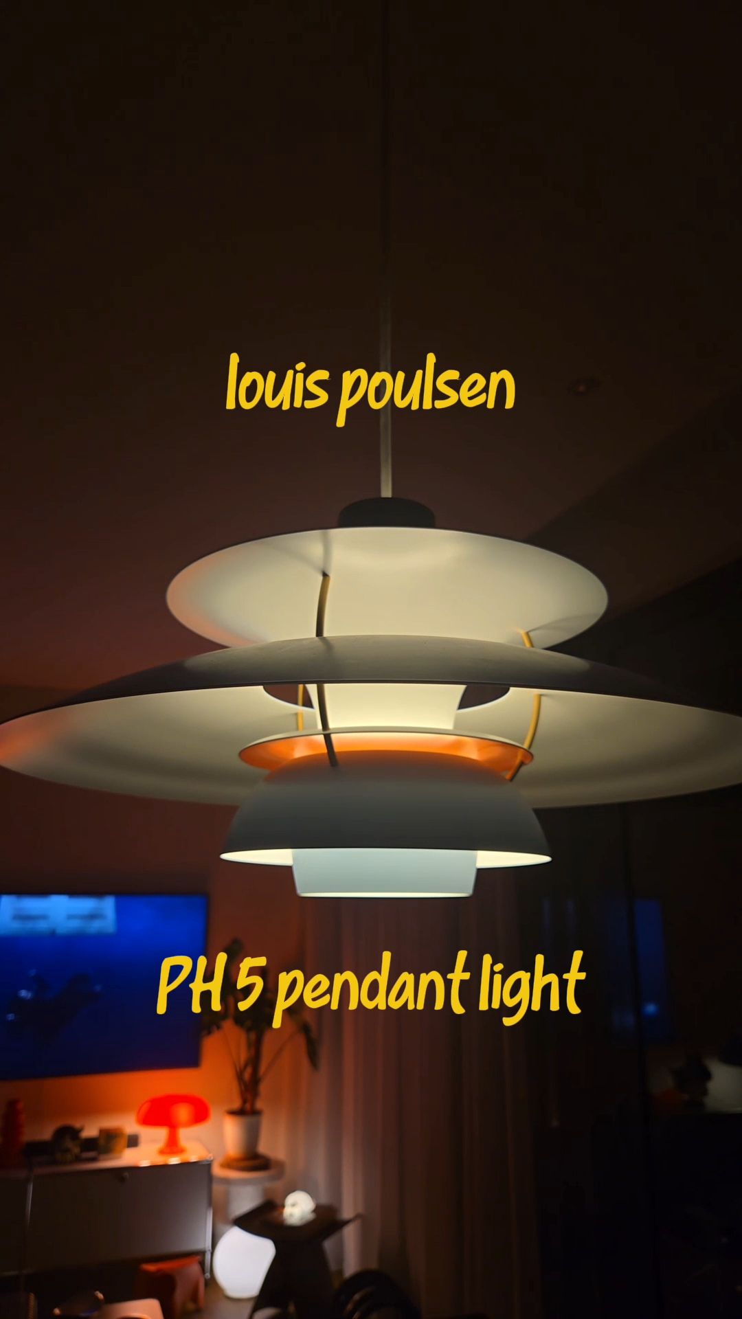 from designer to unserious lamps, our home's got it all 💡