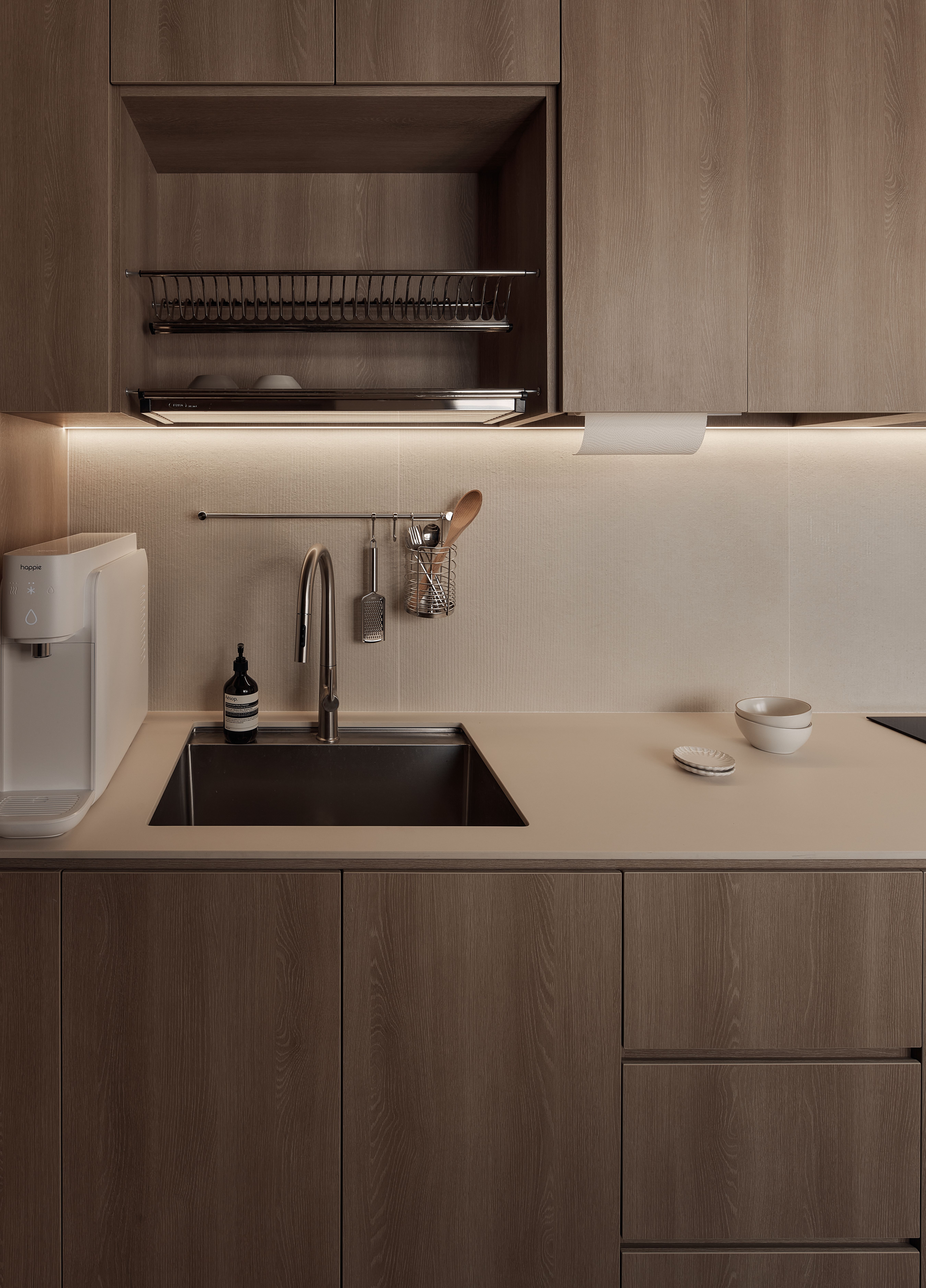 Small Space, Big Dreams: Wet + Dry Kitchen and Service Yard in One!