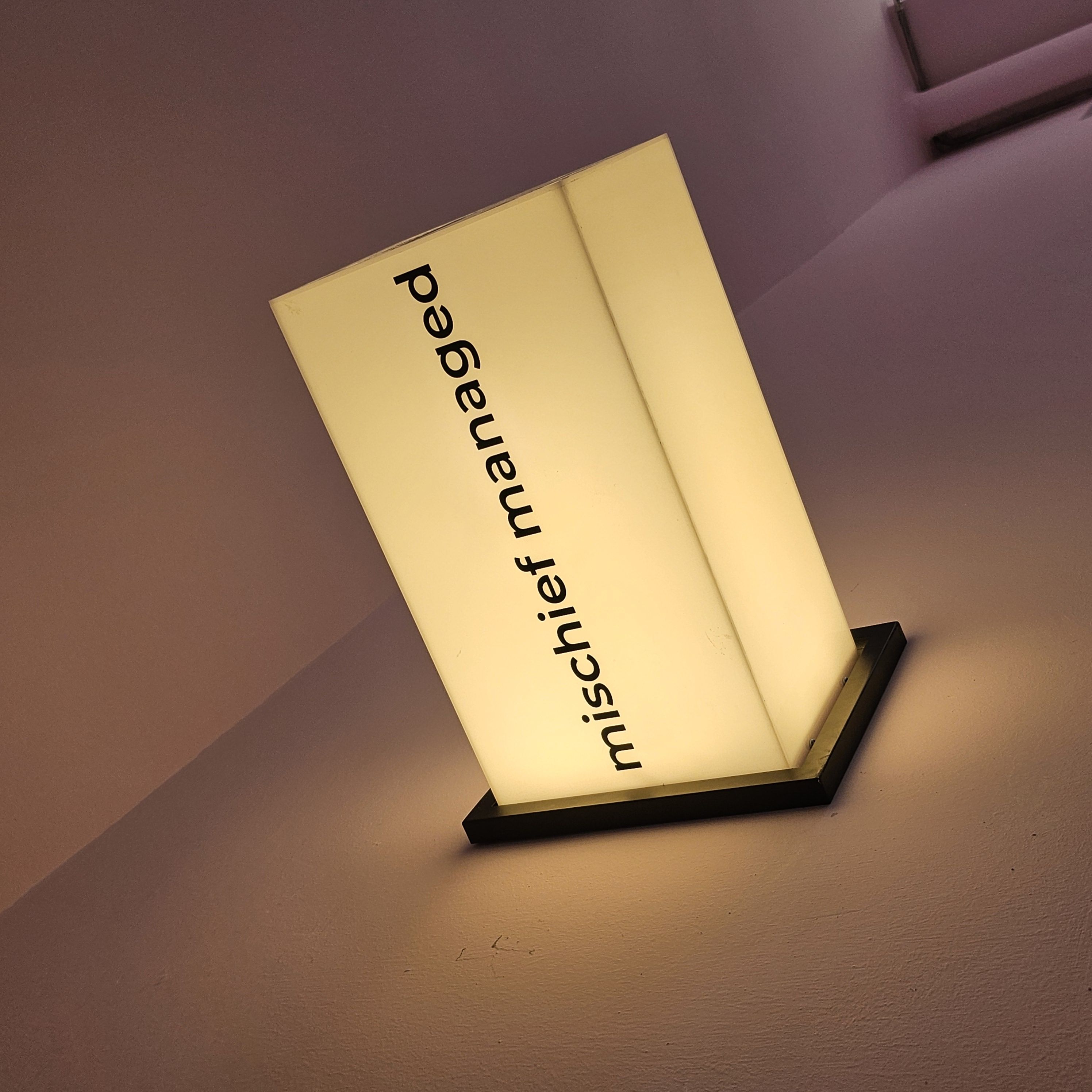 The lighting matters.