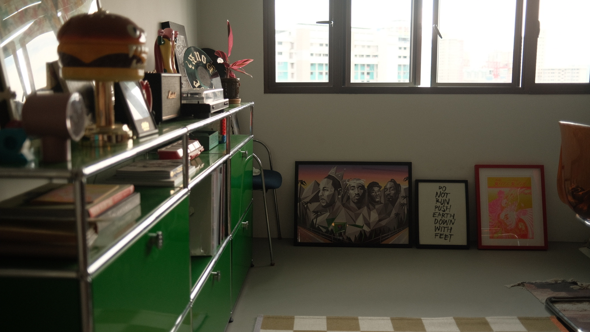 Welcome to our eclectic meets mid-century 4-rm self-designed home!