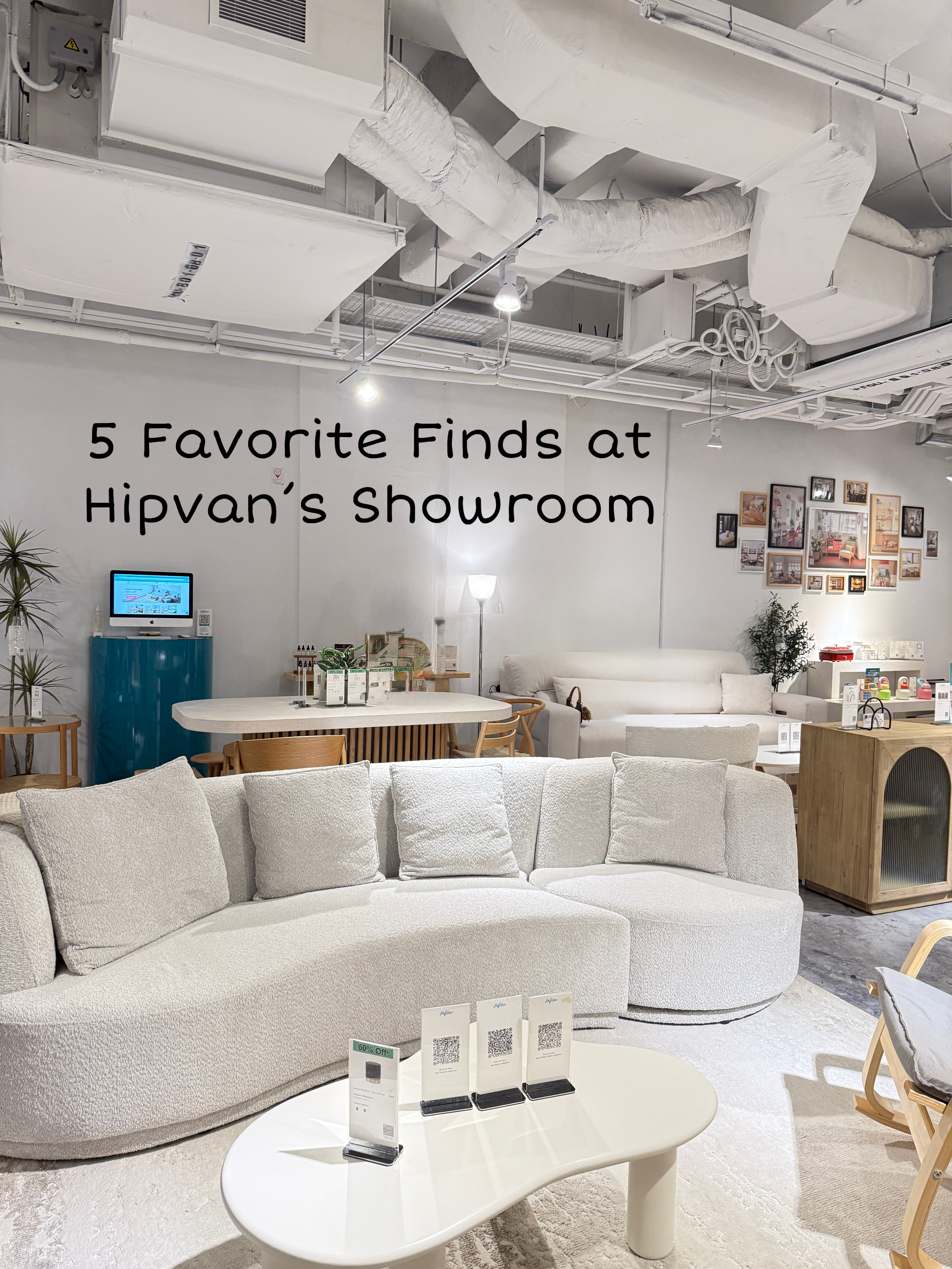 Five of Our Favourite Items at Hipvan's Showroom 🛋