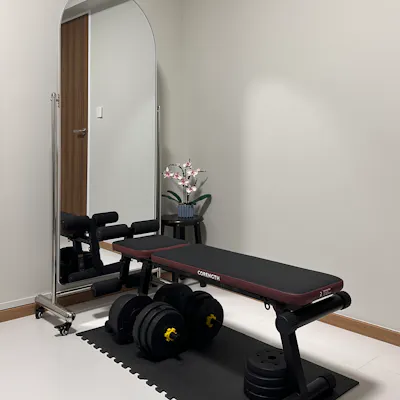 Customer home photo 6: Our Simple Home Gym Corner 💪🏻