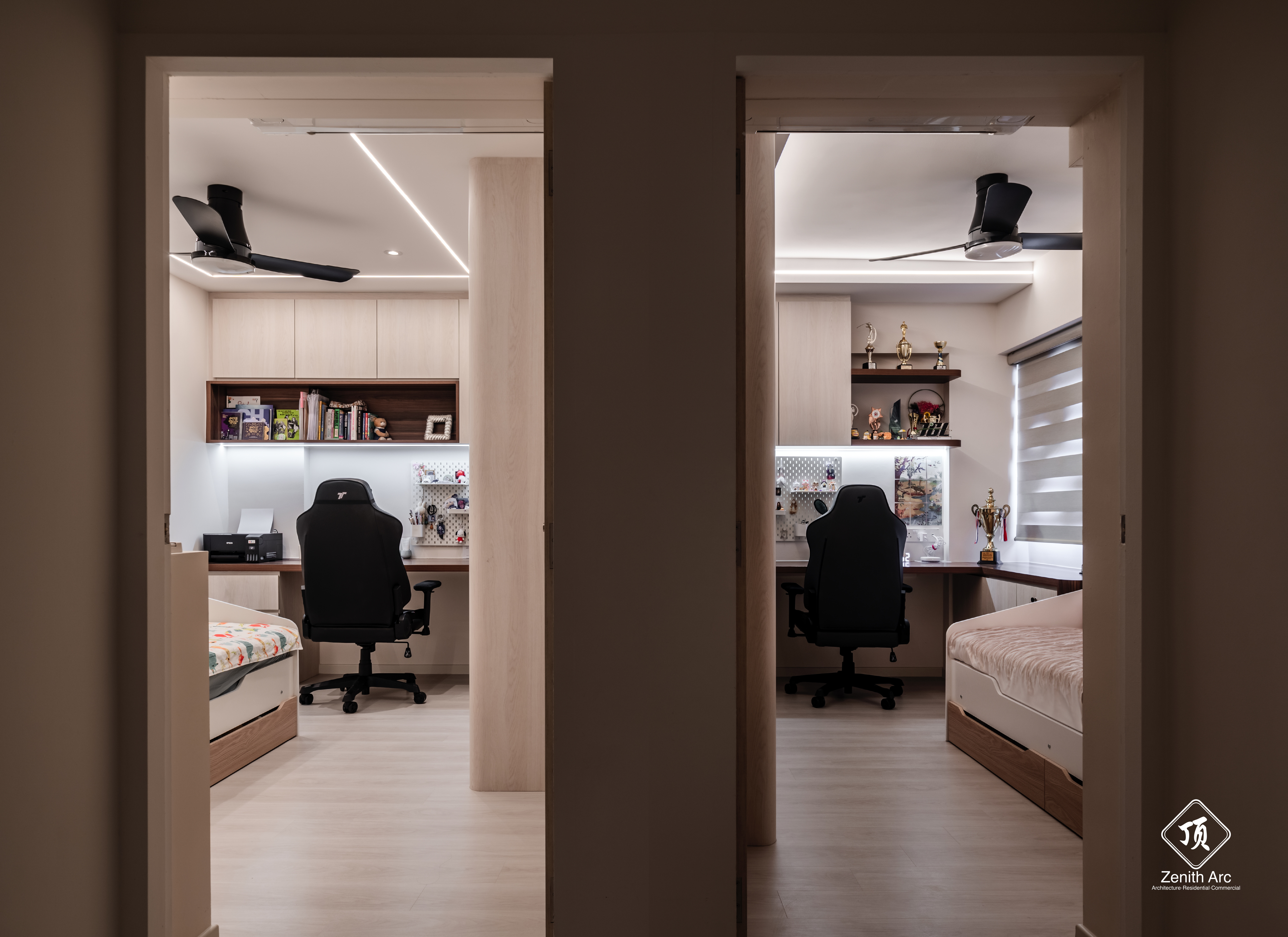 🇸🇬Modern Wabi Sabi, curve design with a luxurious touch