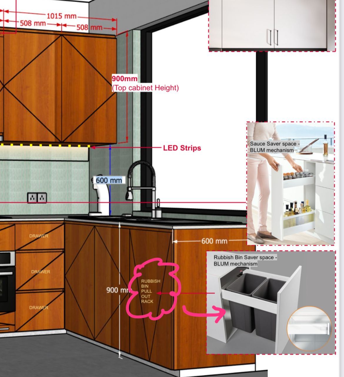 japanese-inspired kitchen! 🍜