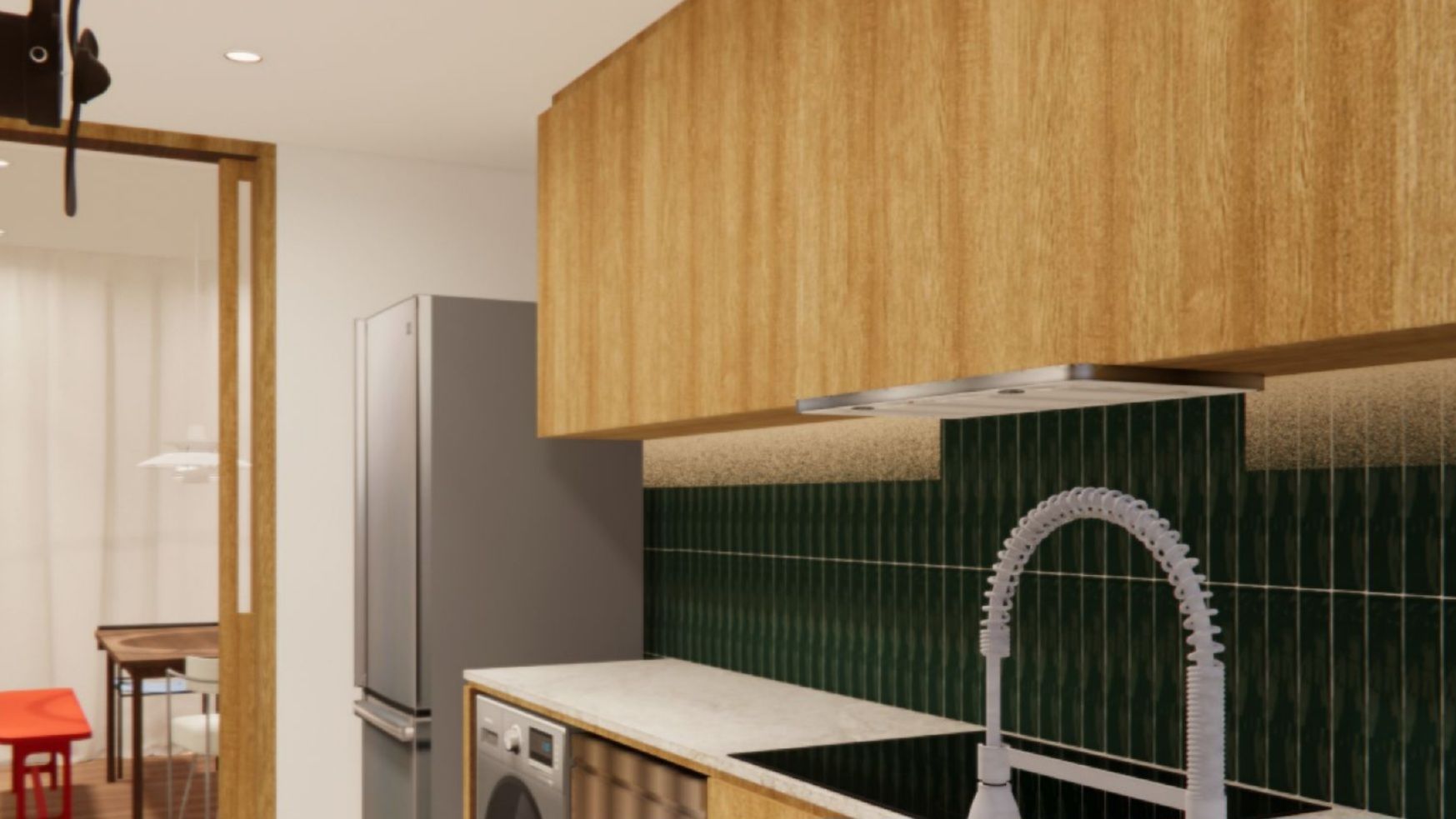 japanese-inspired kitchen! 🍜