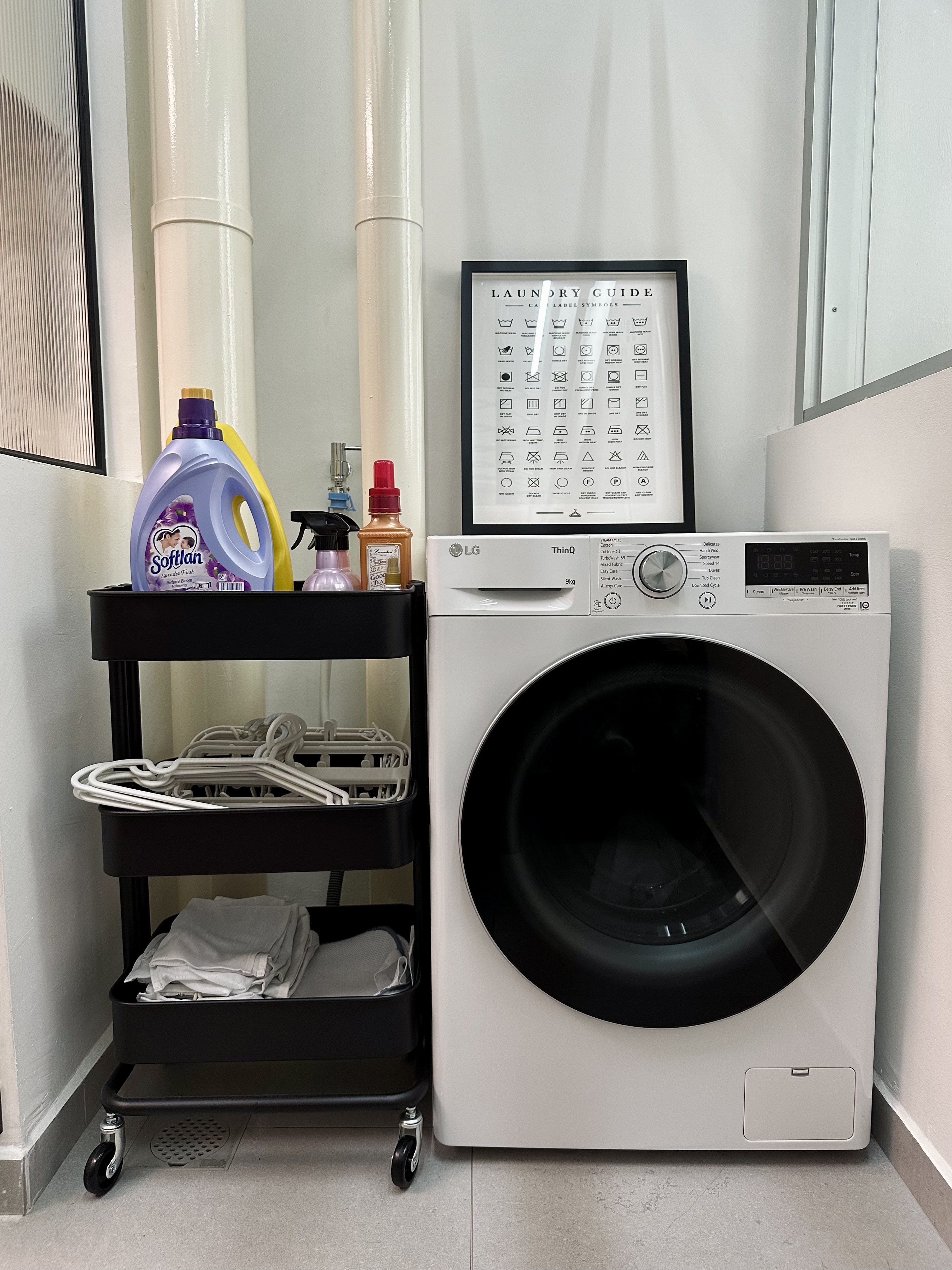 Our Realistic, No Reno 4-room HDB Service Yard 🧺