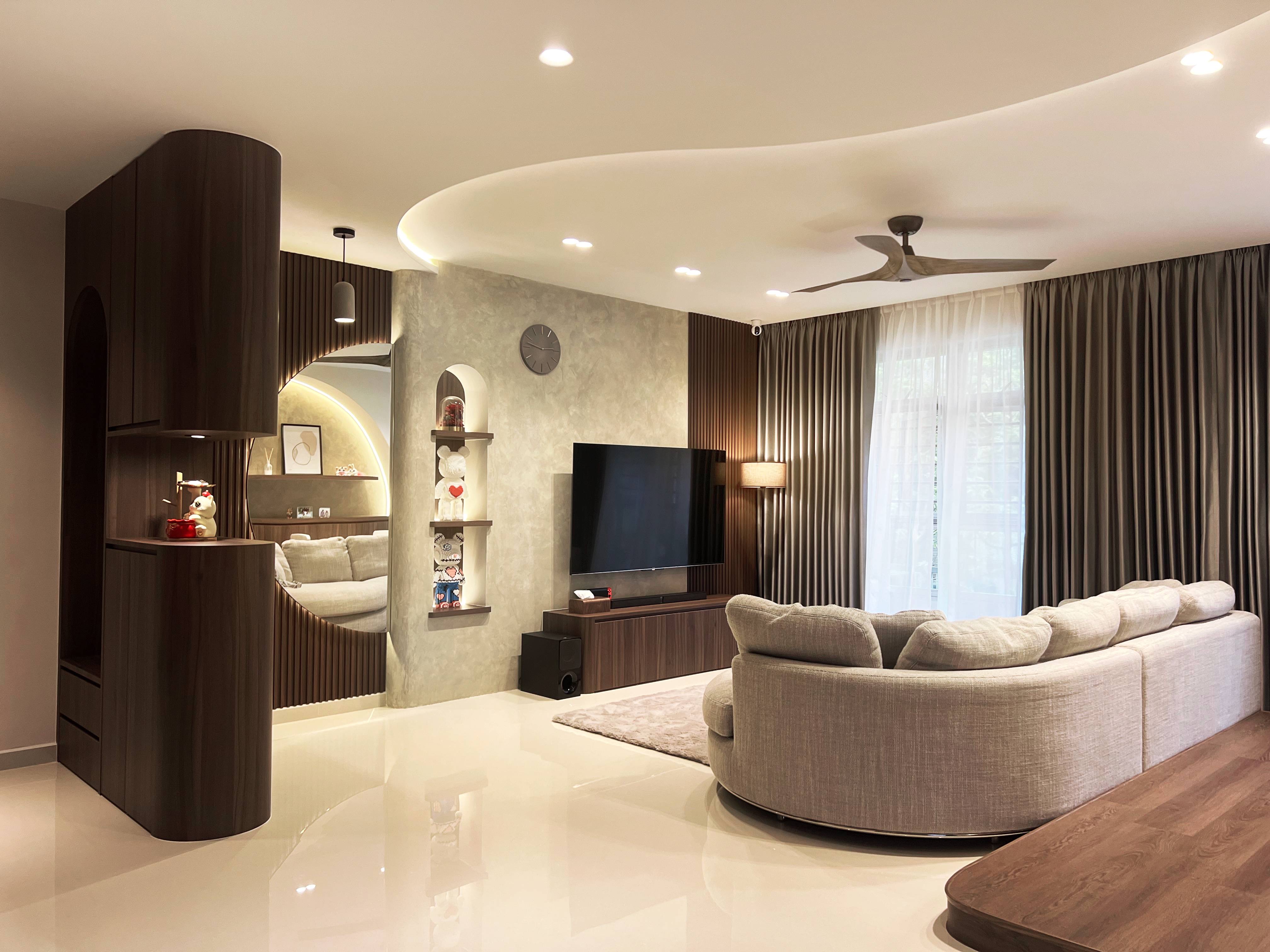 Living-room-designed-with-warm-and-inviting-ambience-