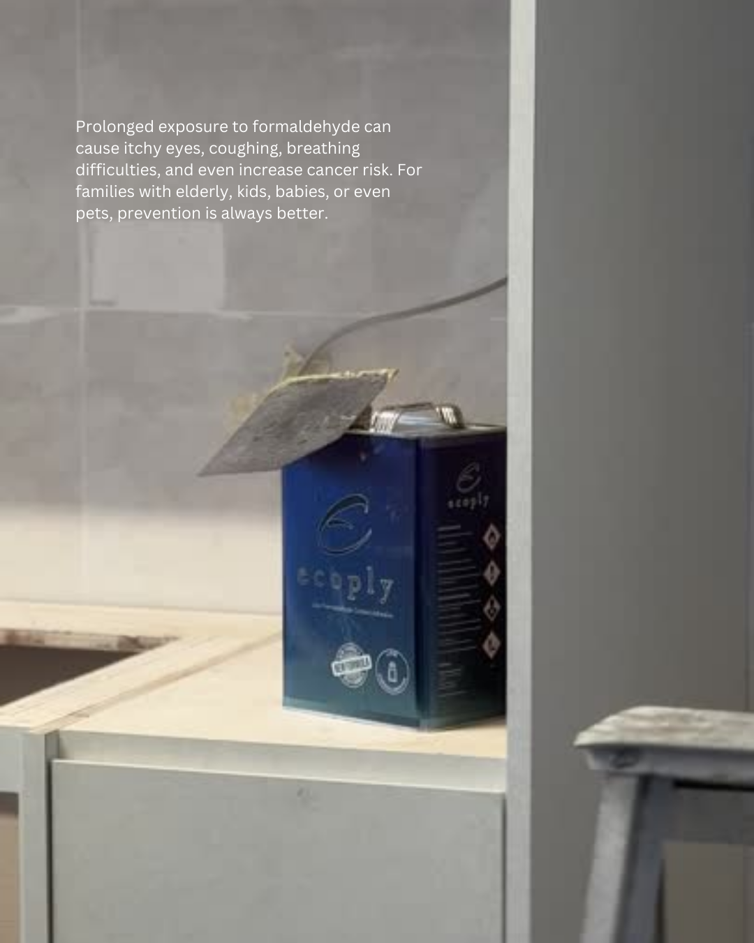 Not just cabinets - Is a health Investment.