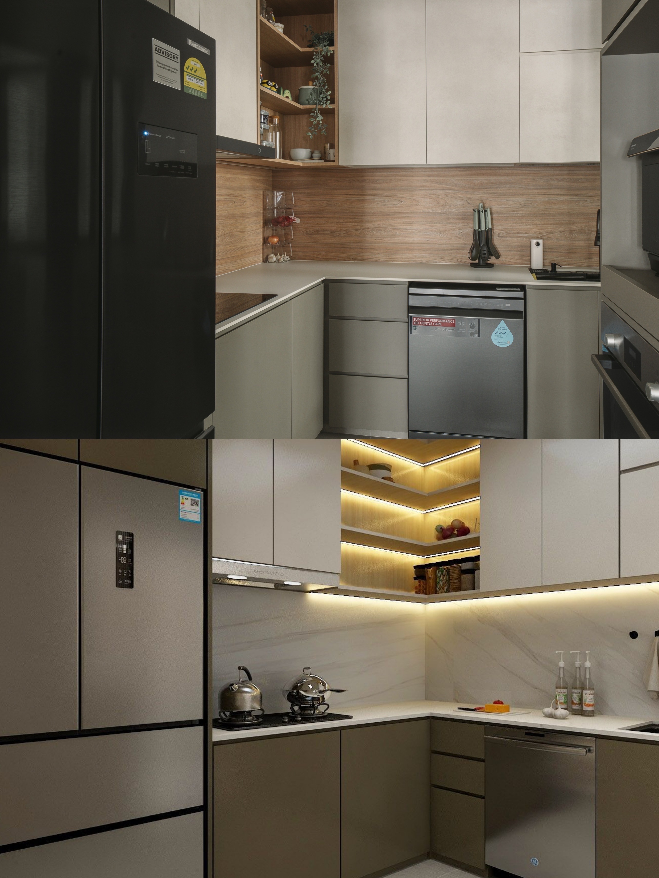 Top vs bottom reality vs renders ⚖️