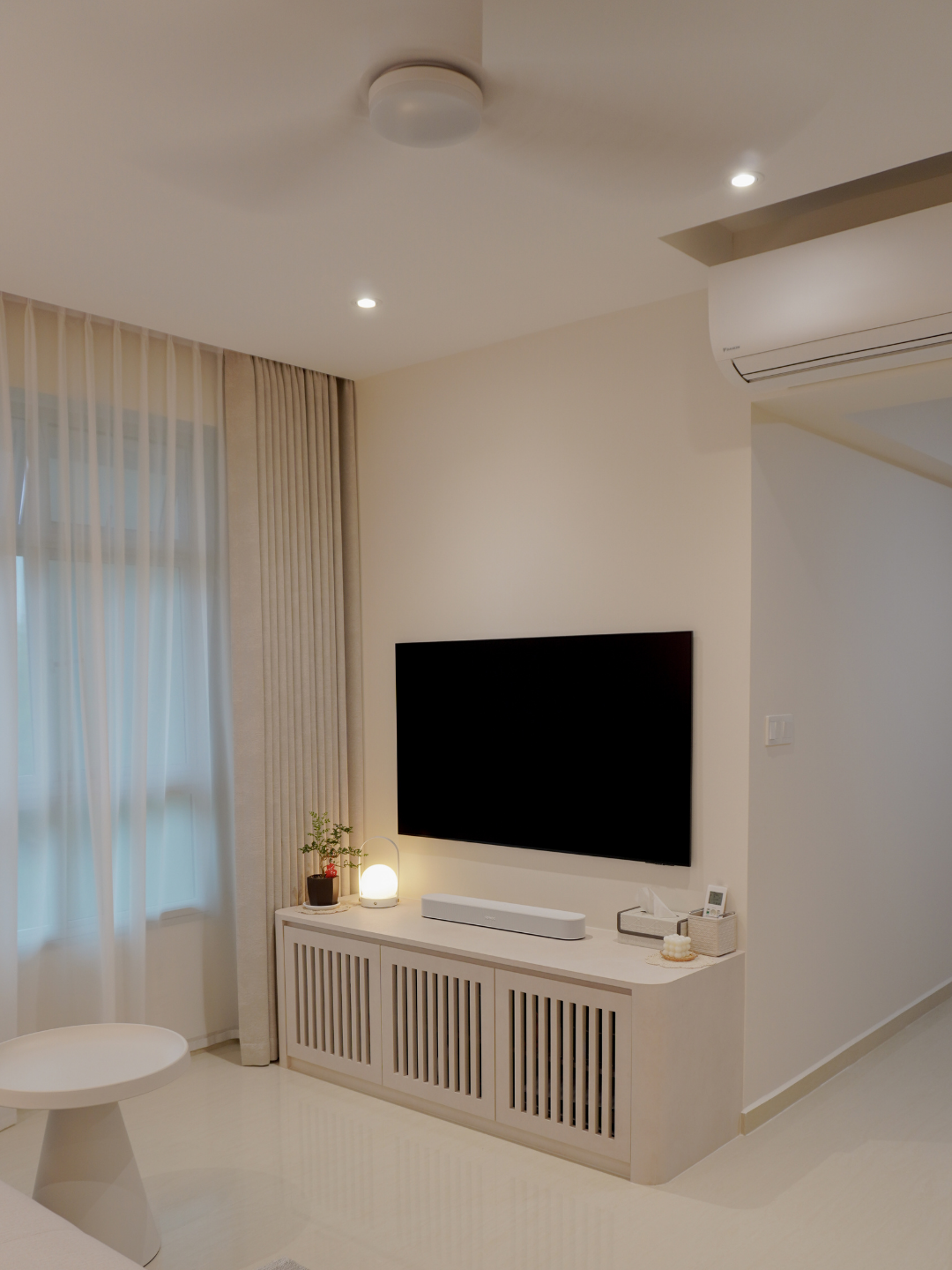 Our TV Console Reveal 📺 | Small Wall, Big Ideas