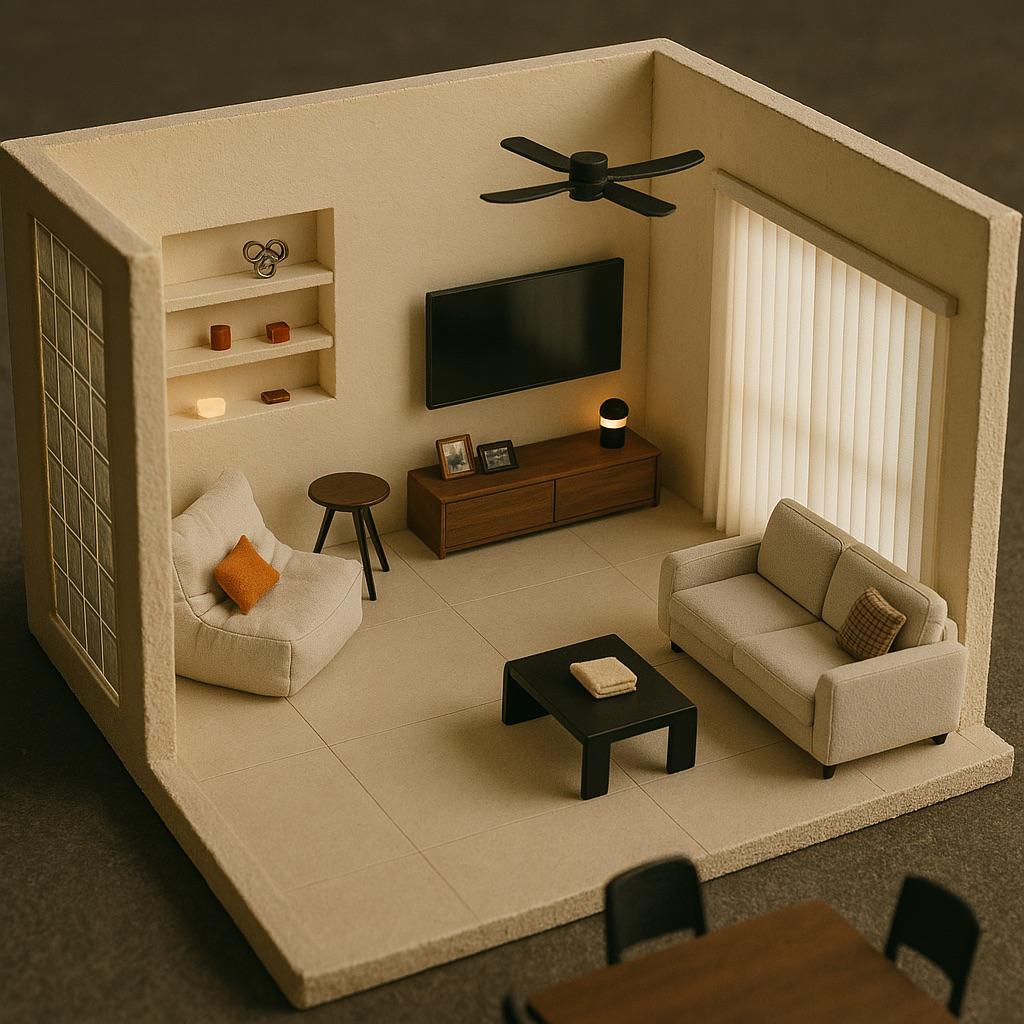 Reality vs Diorama: When Our House Went Fun-Sized!