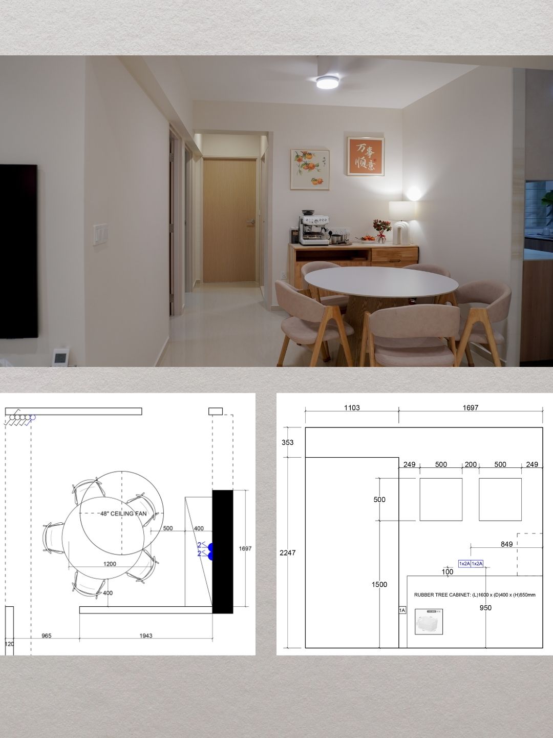 Our Dining Corner 🍽️ | Simple, Warm & Functional