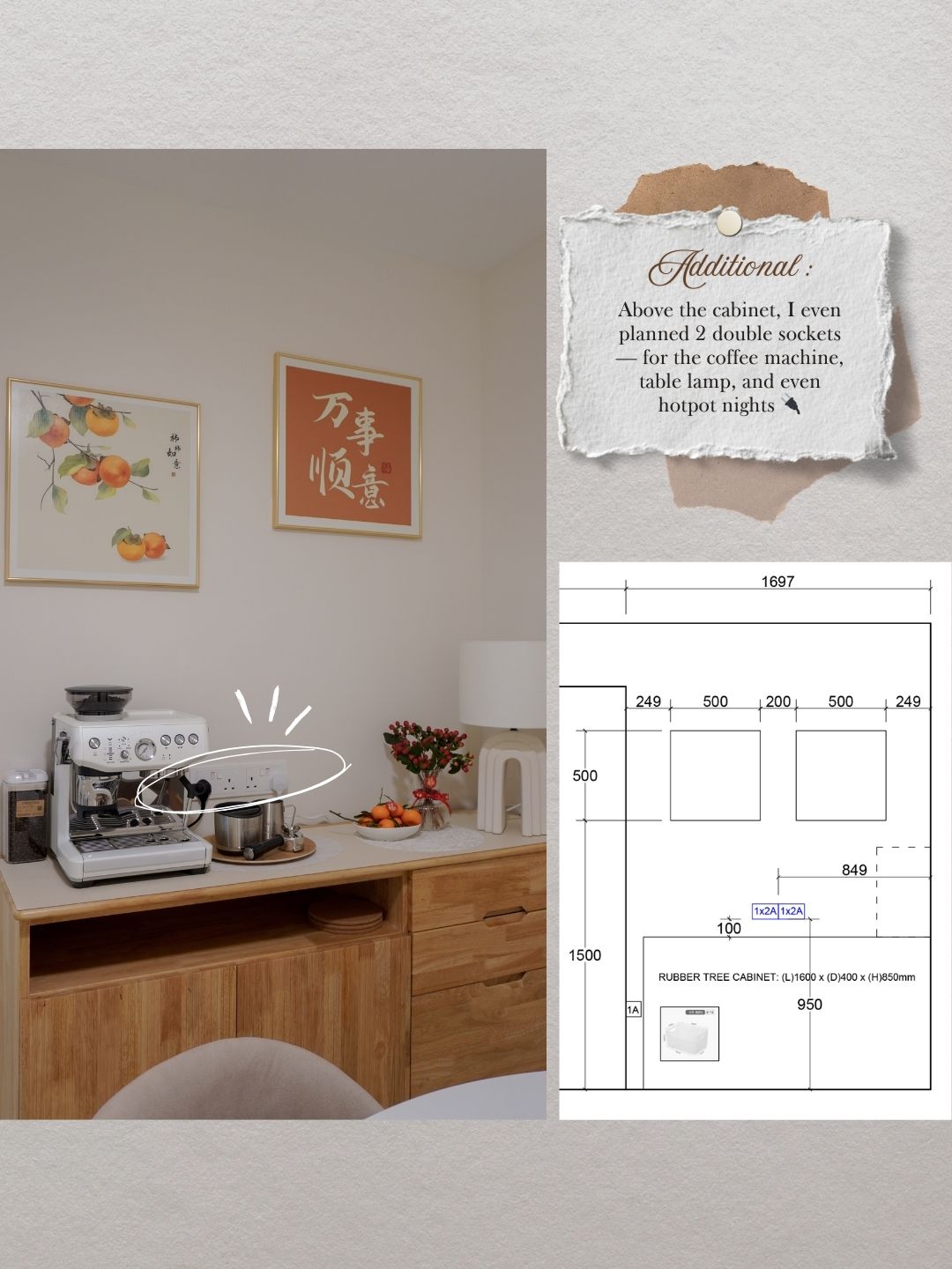 Our Dining Corner 🍽️ | Simple, Warm & Functional