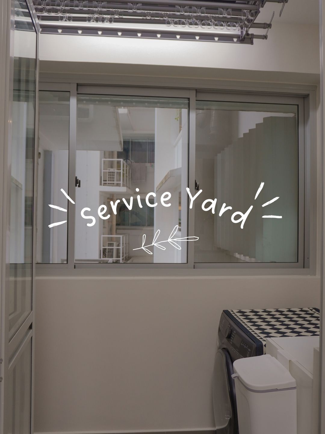 Our Service Yard 🧺 | Compact but Complete