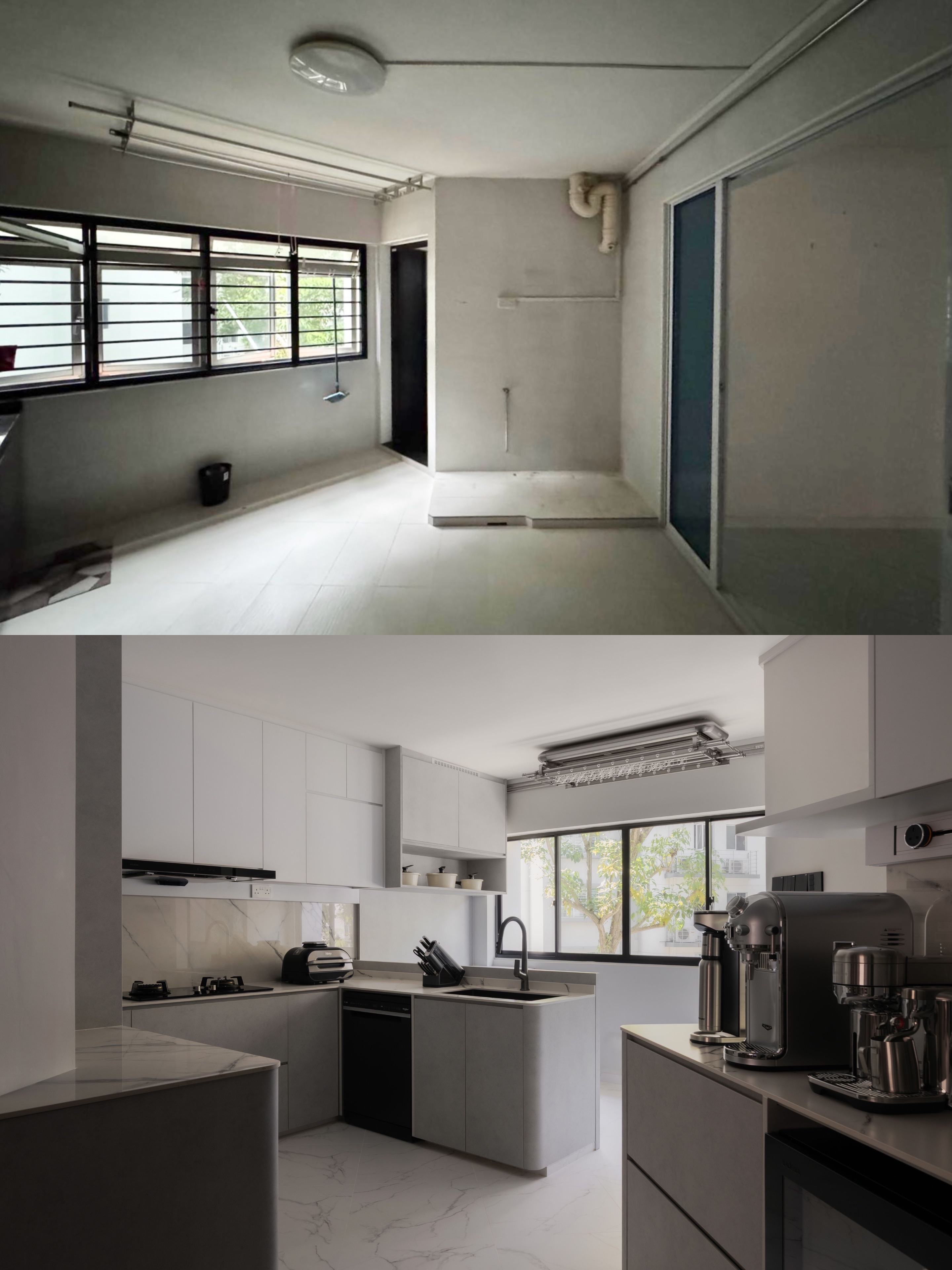 Before and After of our Home Renovation 🏠🔨✨