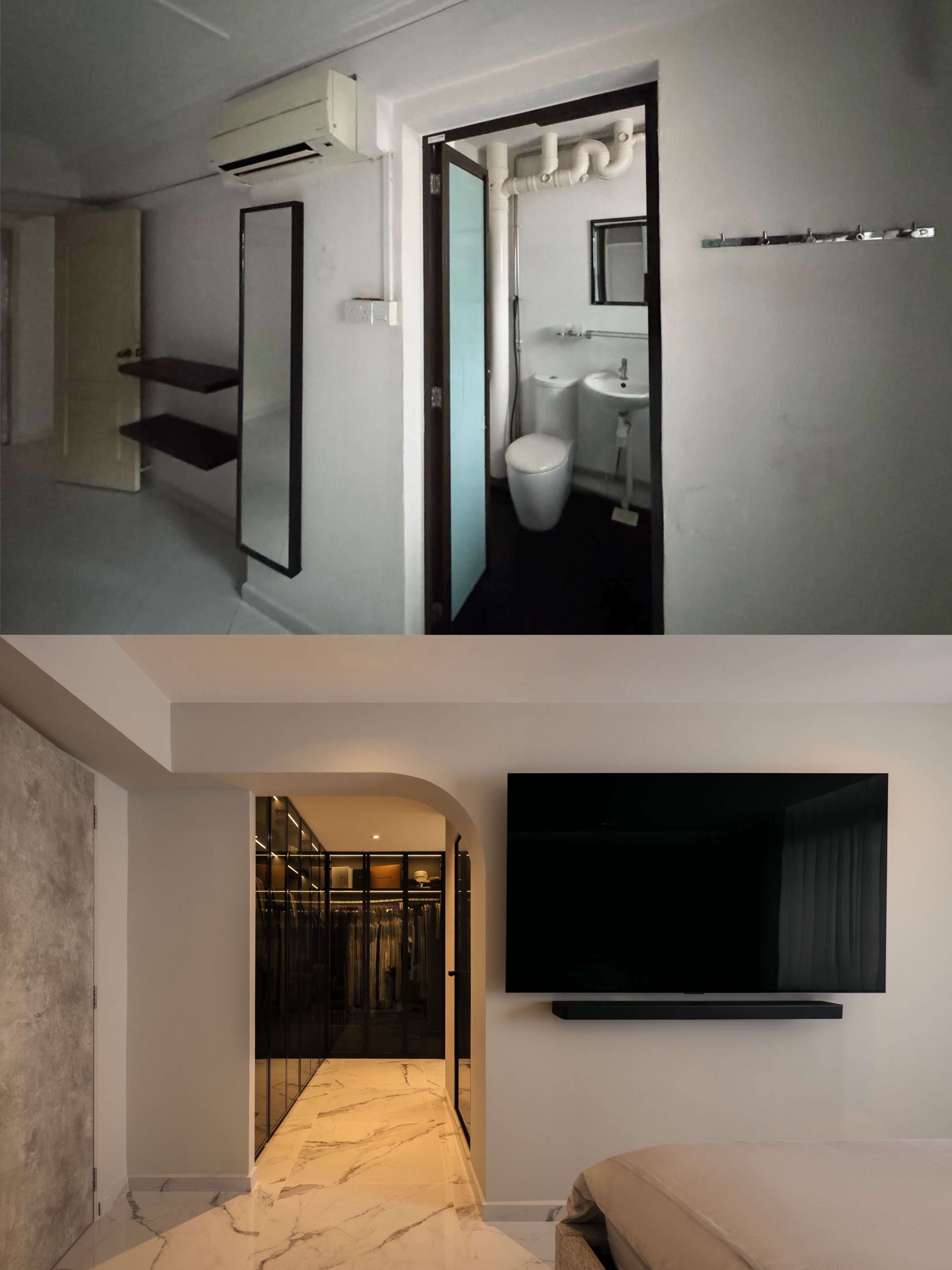 Before and After of our Home Renovation 🏠🔨✨