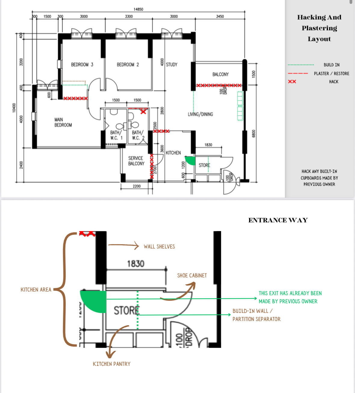 HDB Resale 5 Bedroom Renovation Journey: Dreaming on Paper