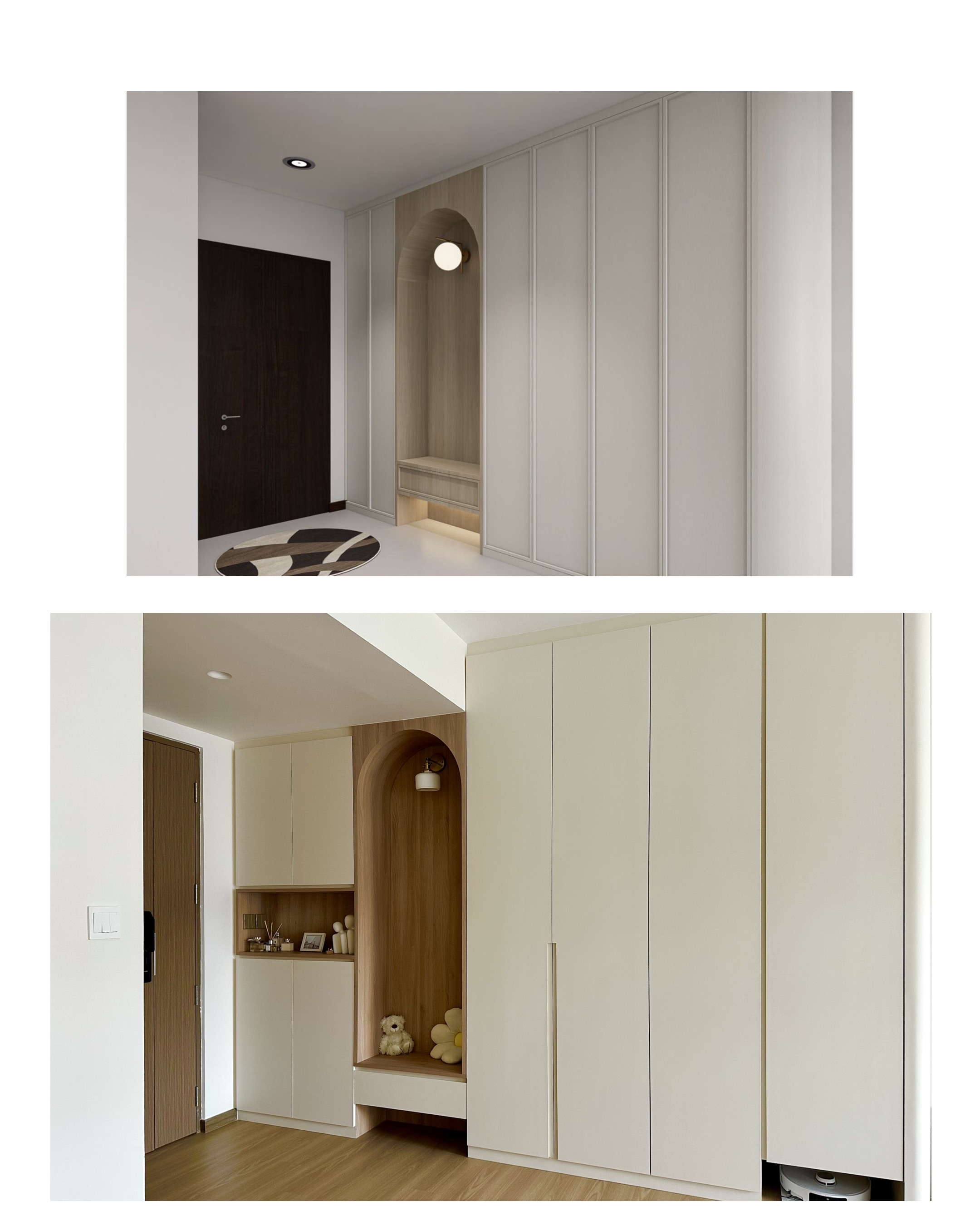 Our 3D renderings vs actual