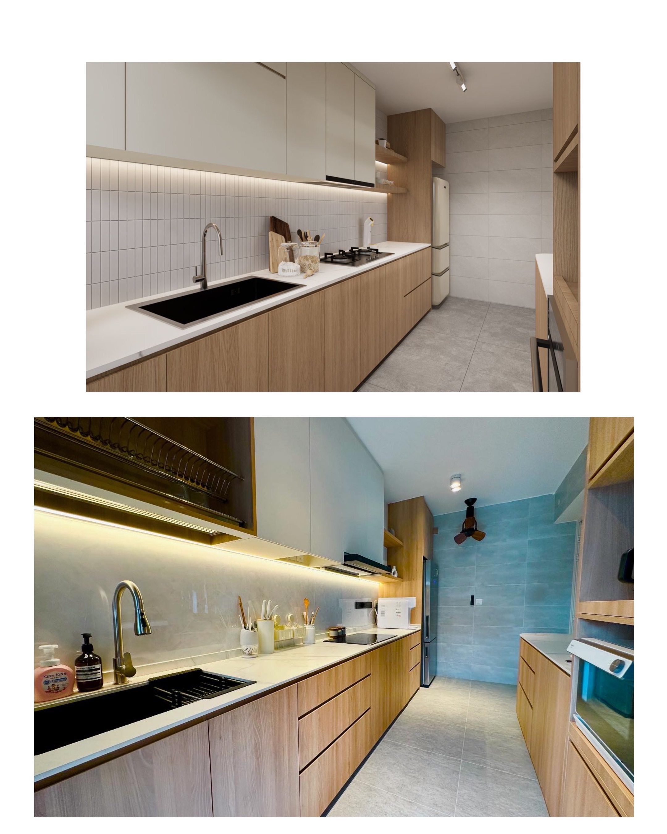 Our 3D renderings vs actual