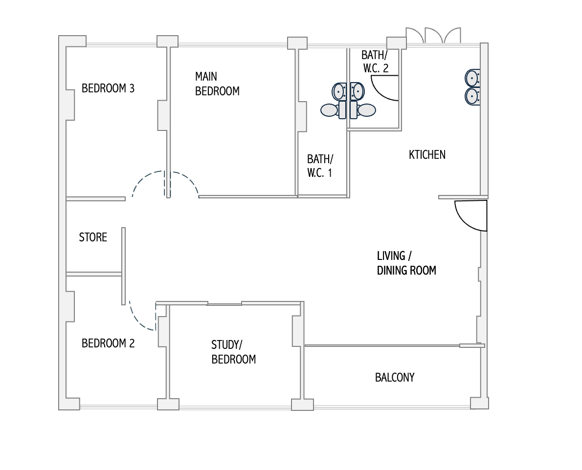 Our Resale EA HDB Floorplan Transformation!