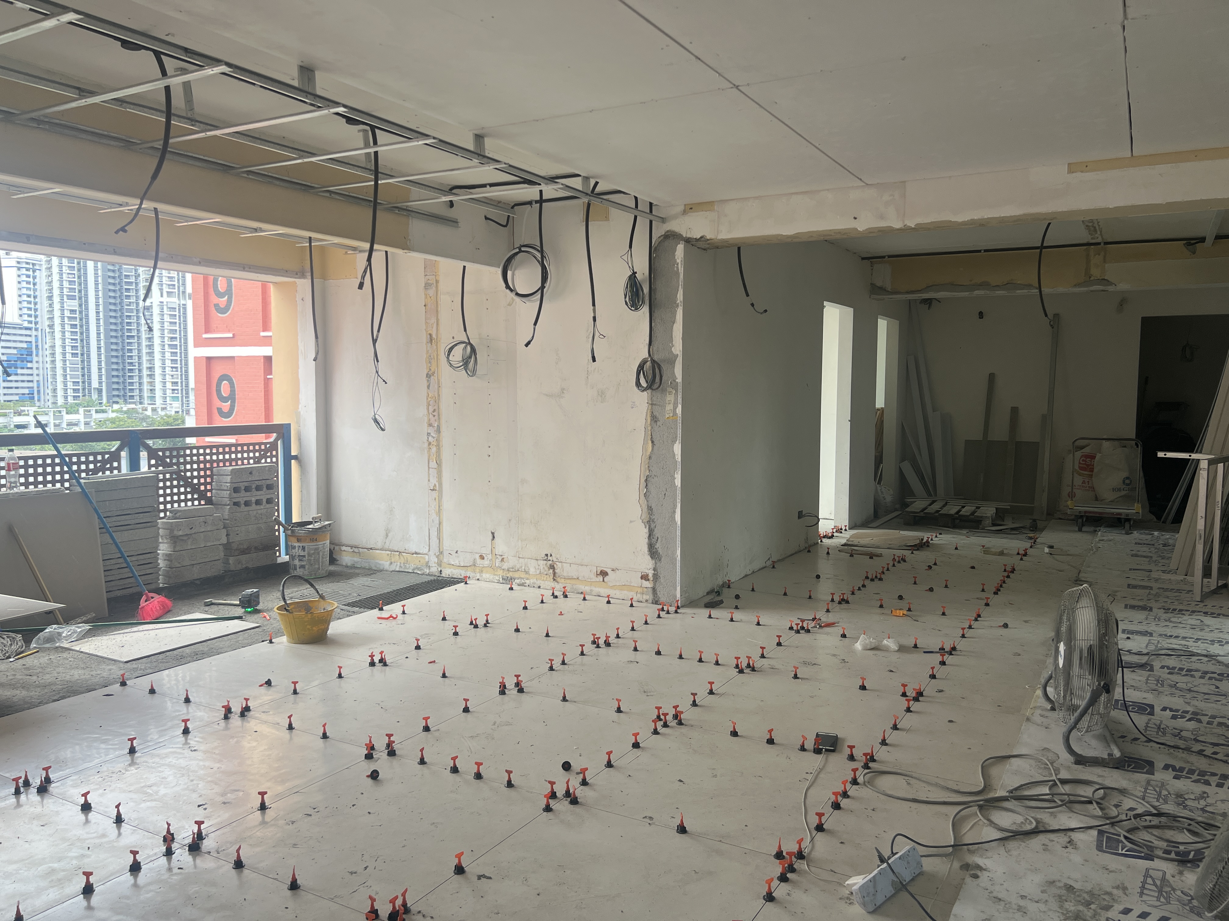 We Chose "Honed" 80x80 Tiles for Our Home