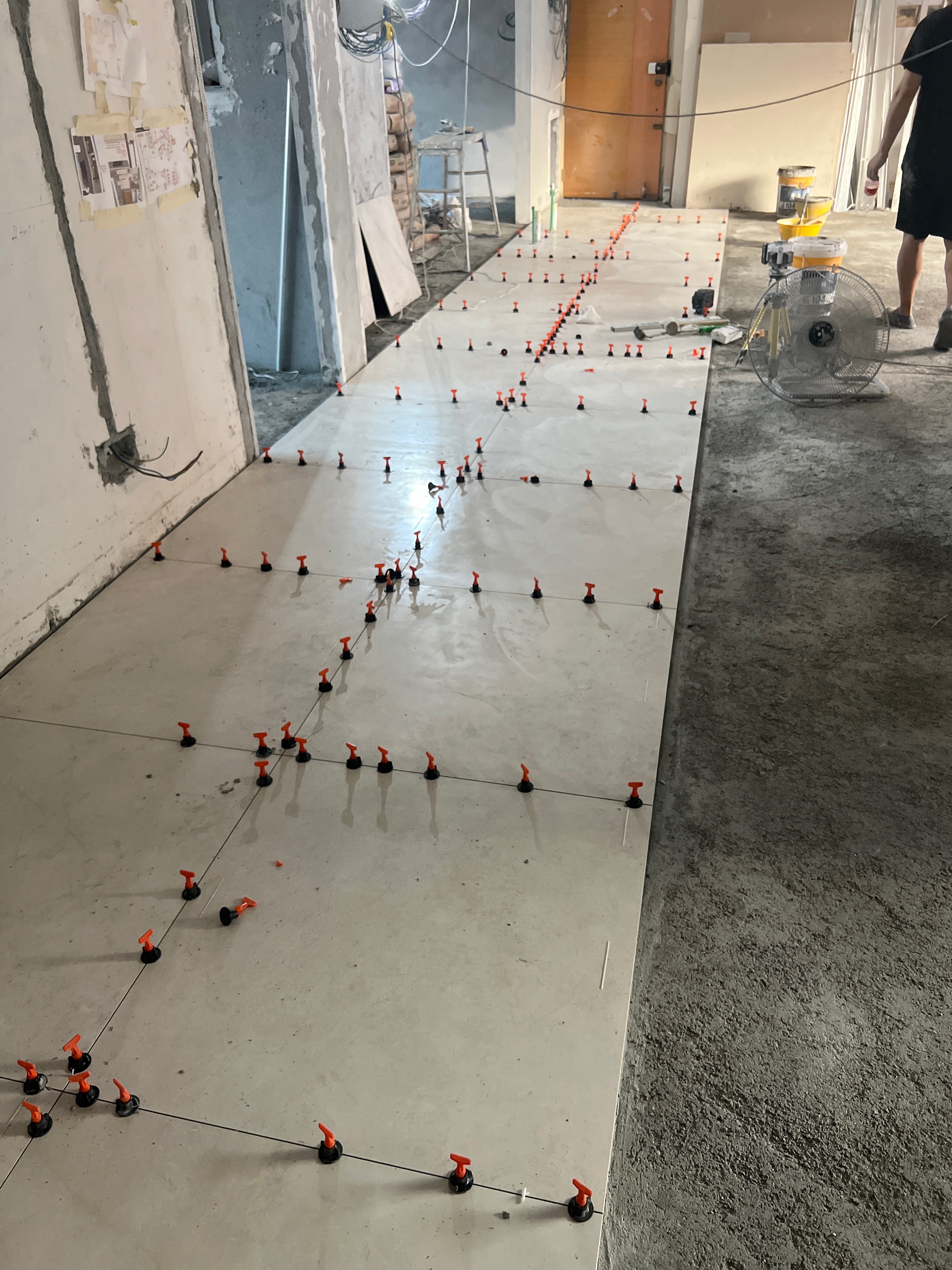 We Chose "Honed" 80x80 Tiles for Our Home