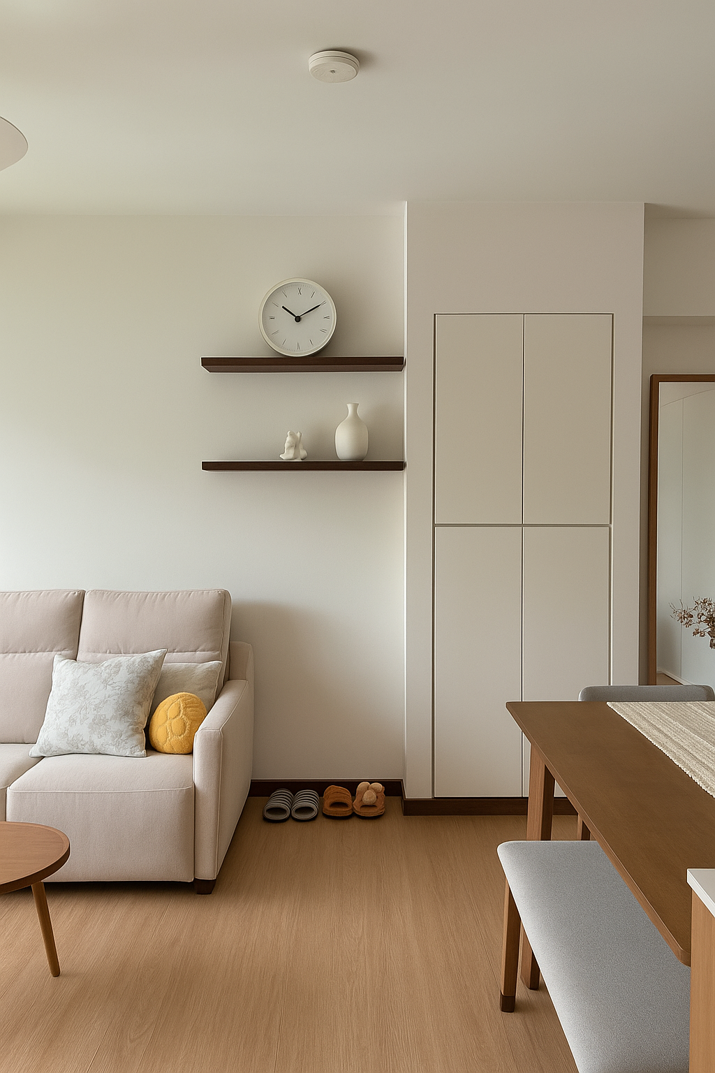 Imagining Floating Shelves in Our Home Using AI ✨