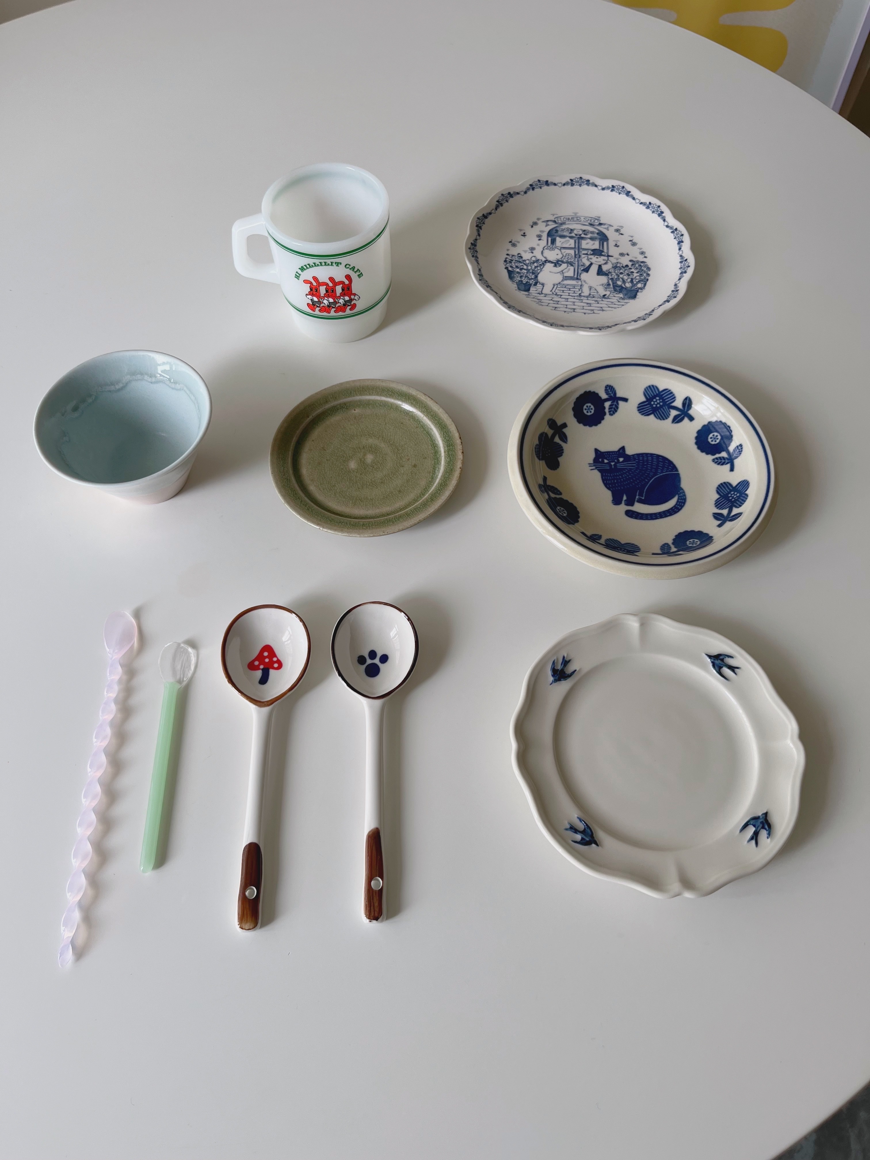 Unique tableware - my favourites!
