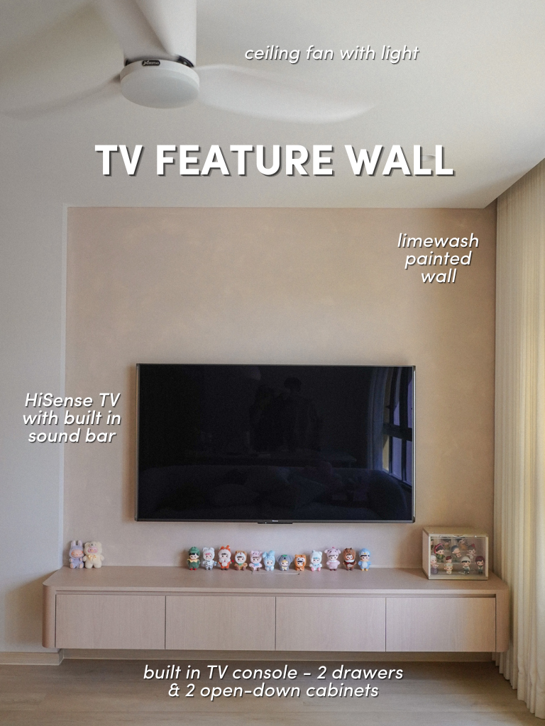 🏠 our 60k BTO: LIVING & DINING ROOM EDITION