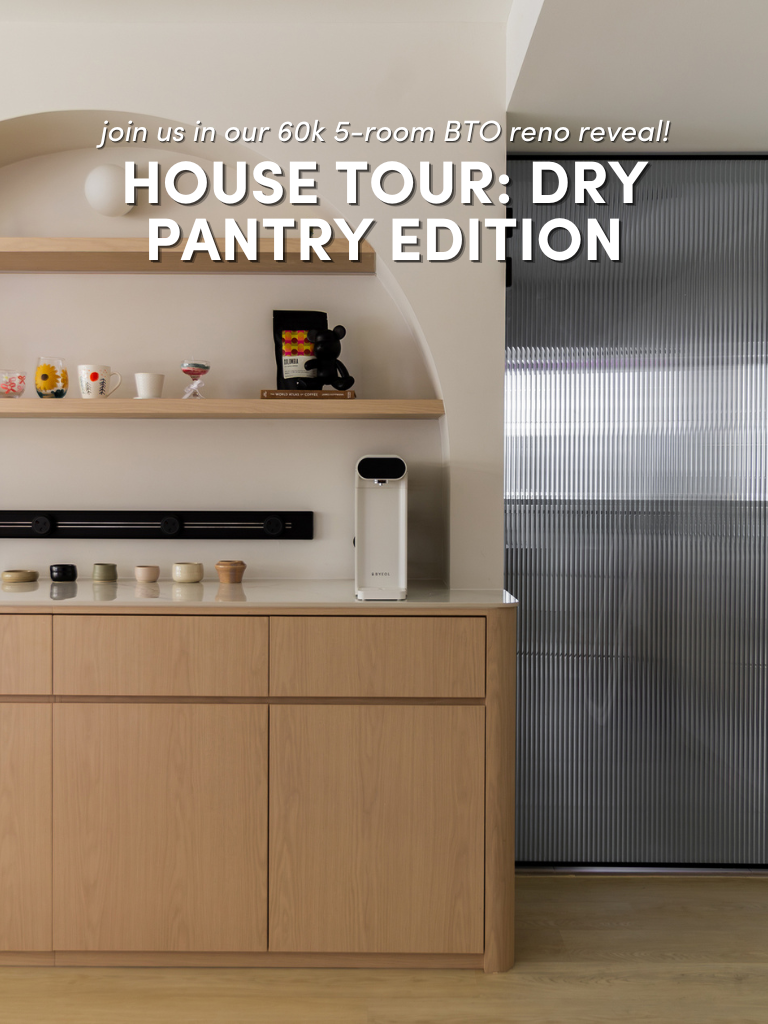 🏠 our 60k BTO: DRY PANTRY EDITION