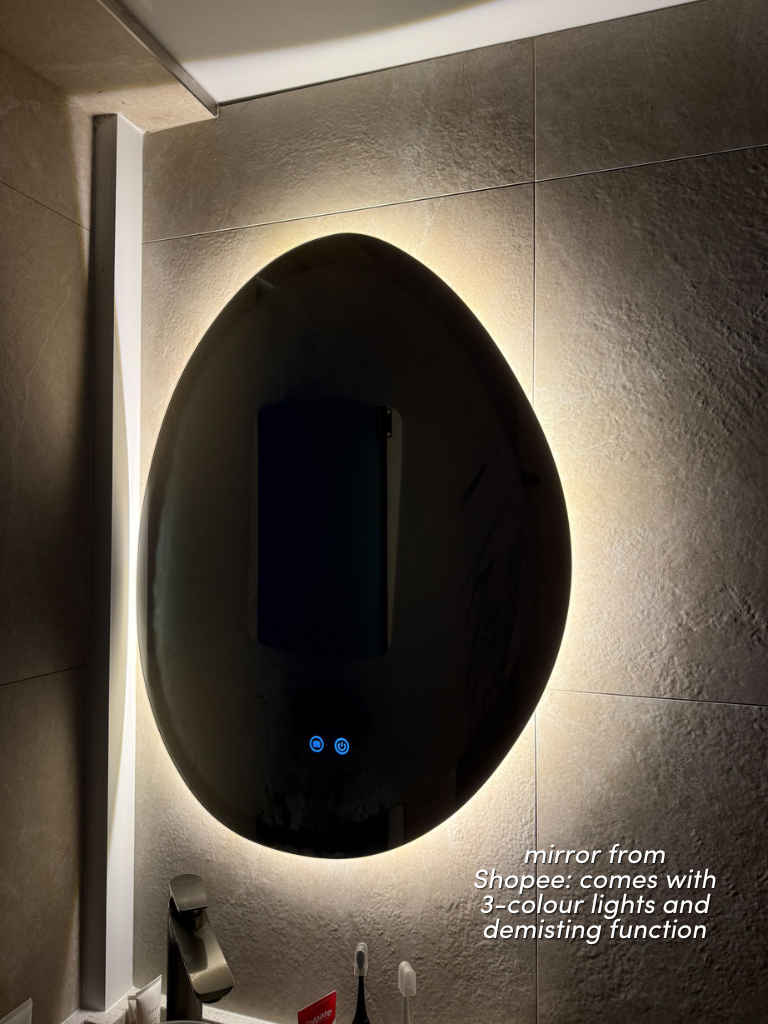 🏠 our 60k BTO: MASTER BATHROOM EDITION