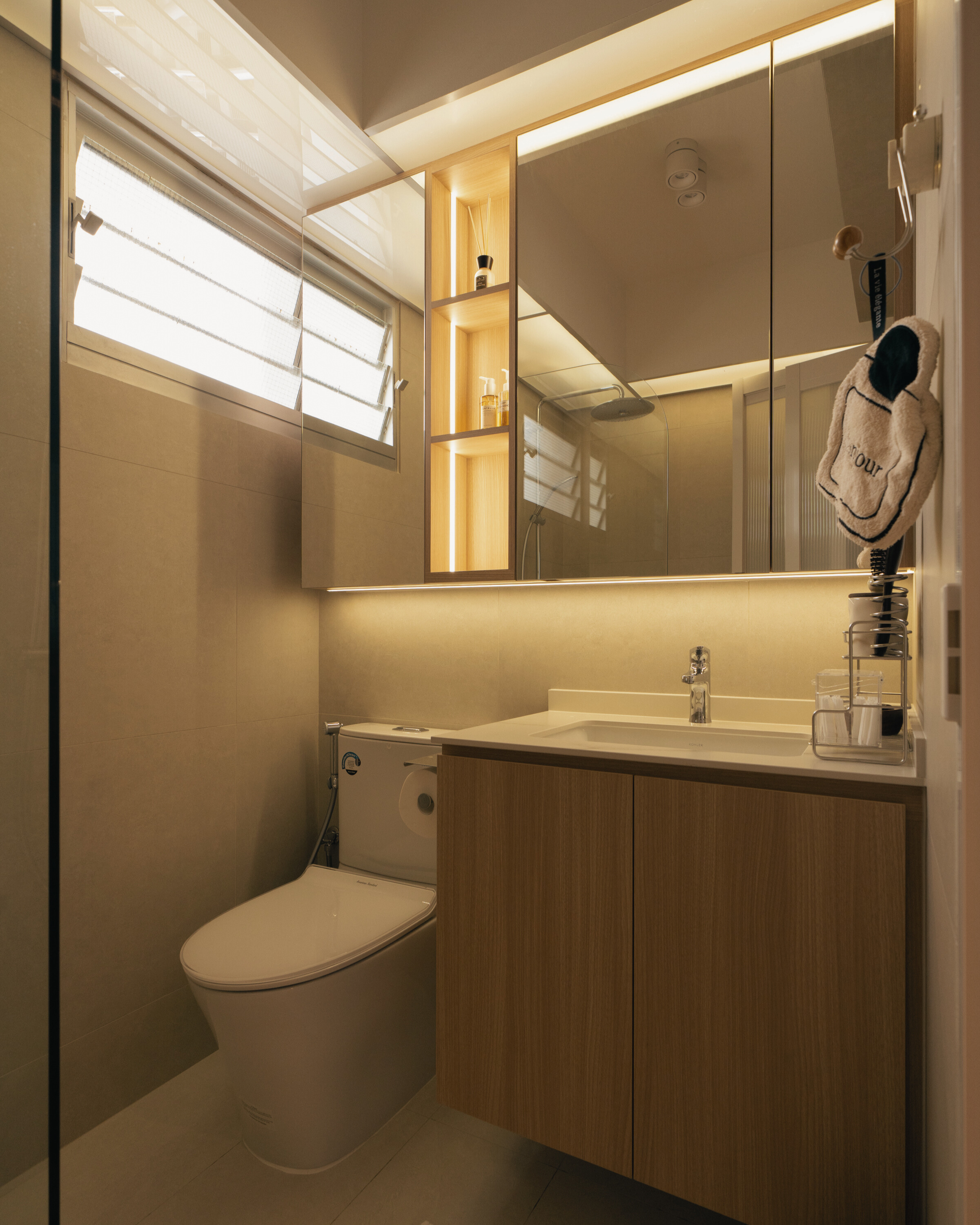 Resale HDB 3-Room Transformation at Upper Serangoon Crescent.