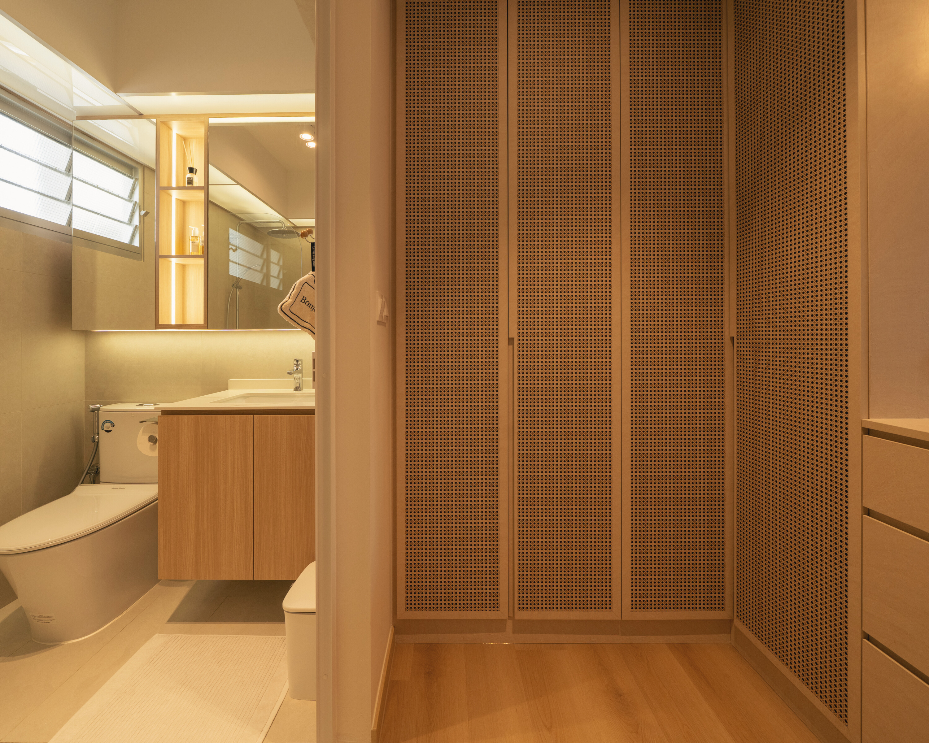 Resale HDB 3-Room Transformation at Upper Serangoon Crescent.