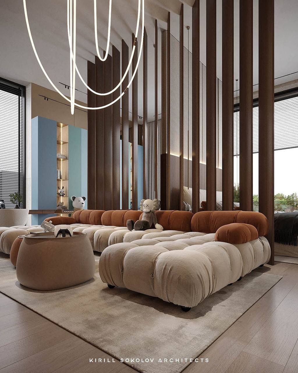 Stylish & cozy bedroom