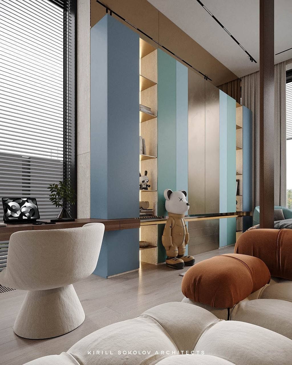 Stylish & cozy bedroom
