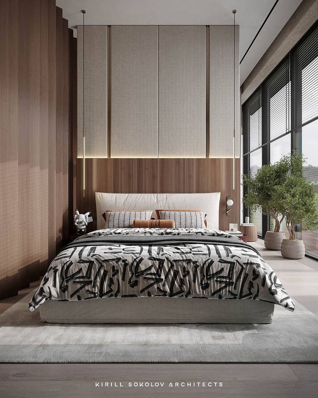 Stylish & cozy bedroom
