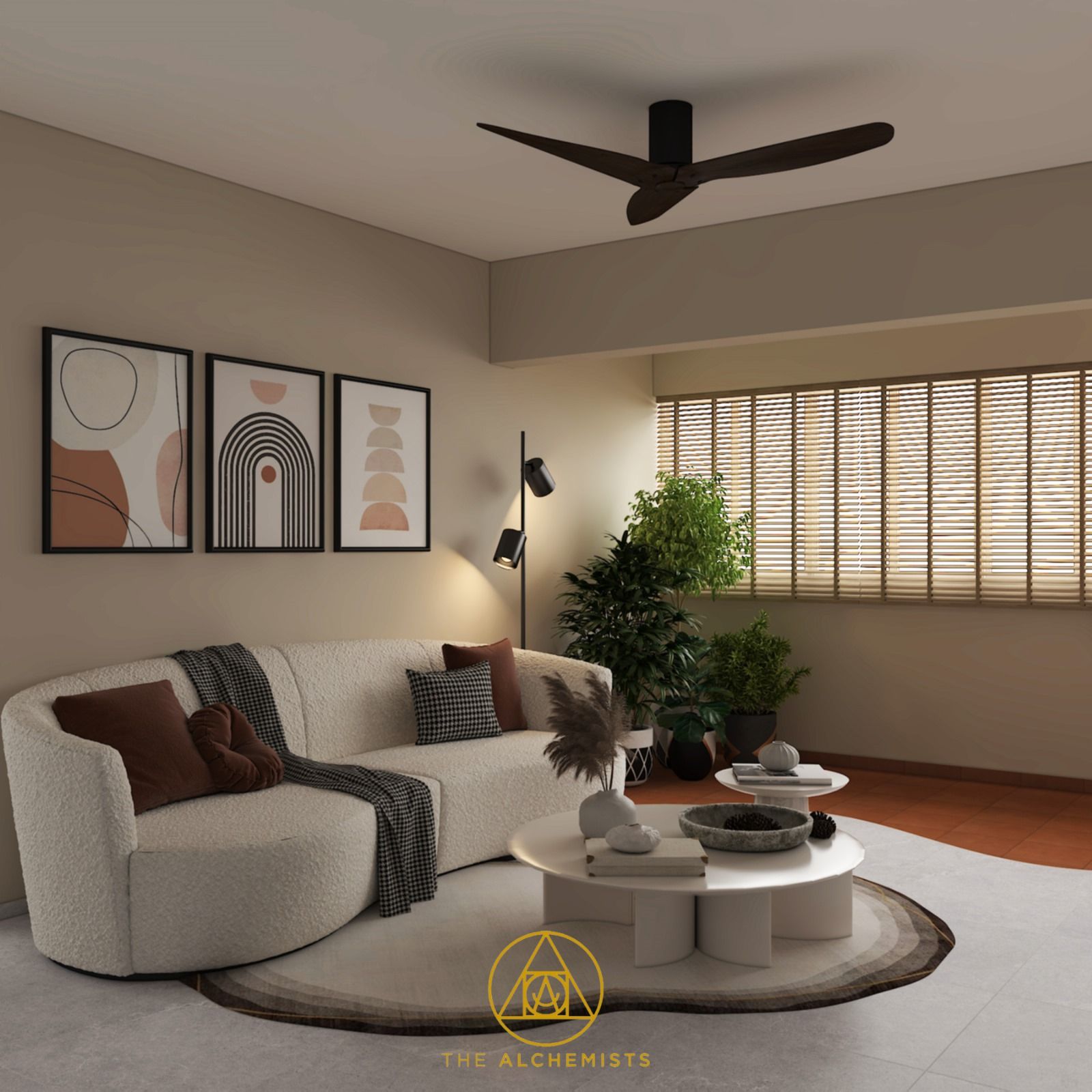 $100K Eclectic Mid-Modern Century Home