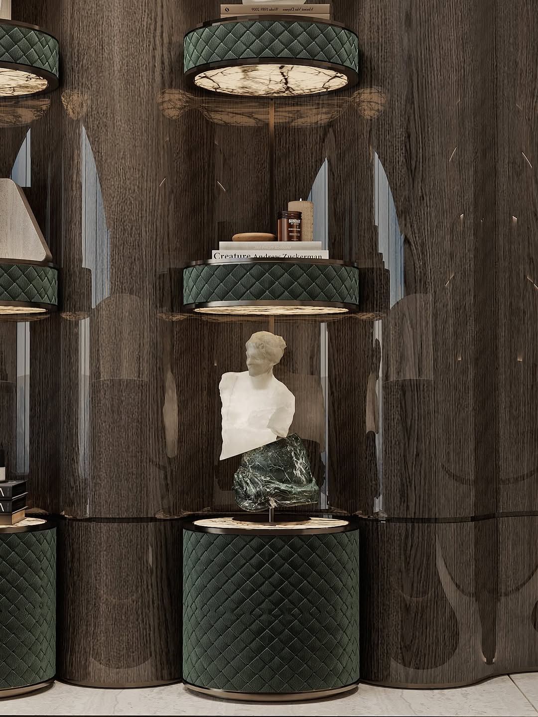 Luxe bedroom design!