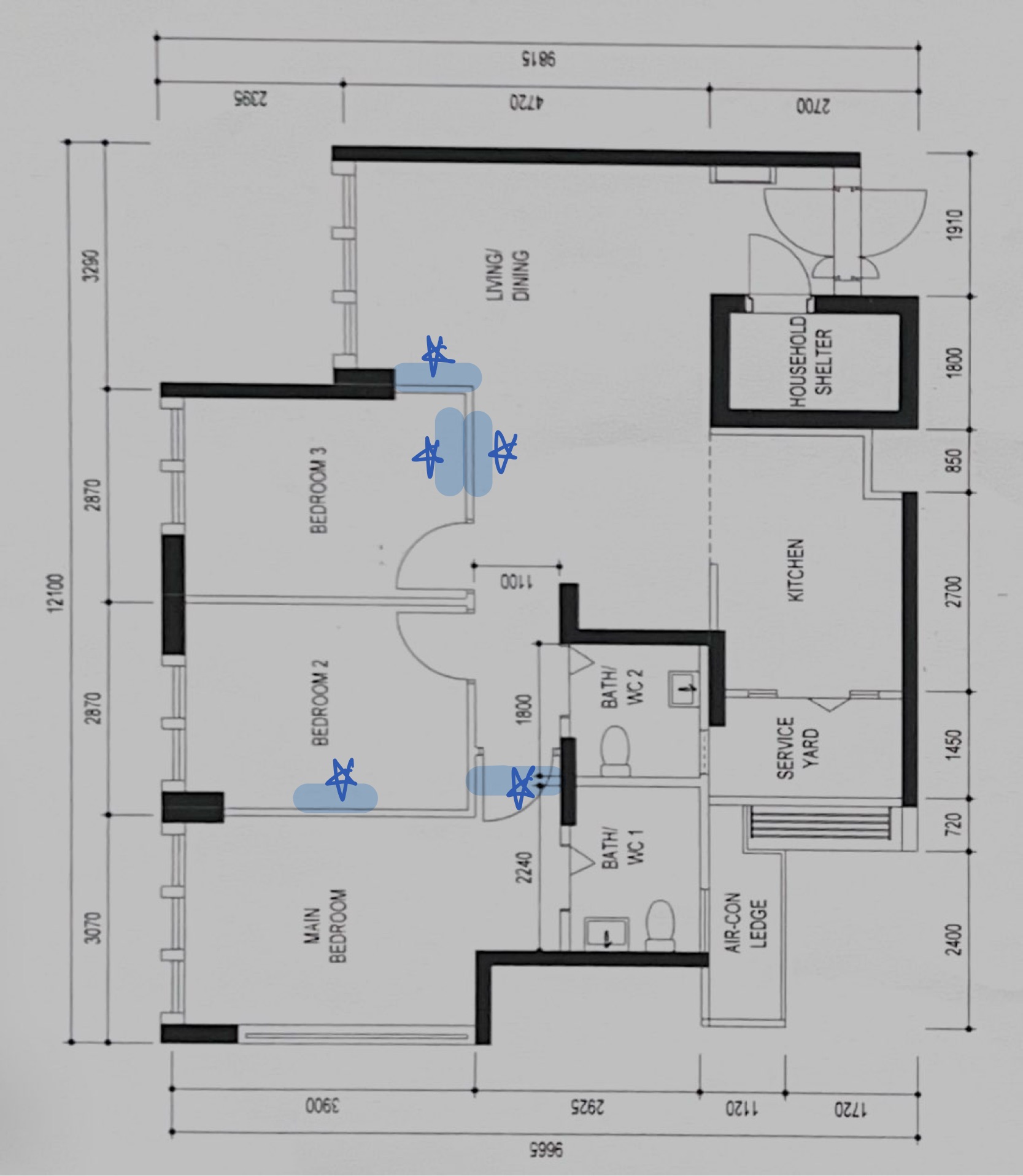 Why Do We Need 5 Aircon Units for a 93sqm 4-Room BTO?!