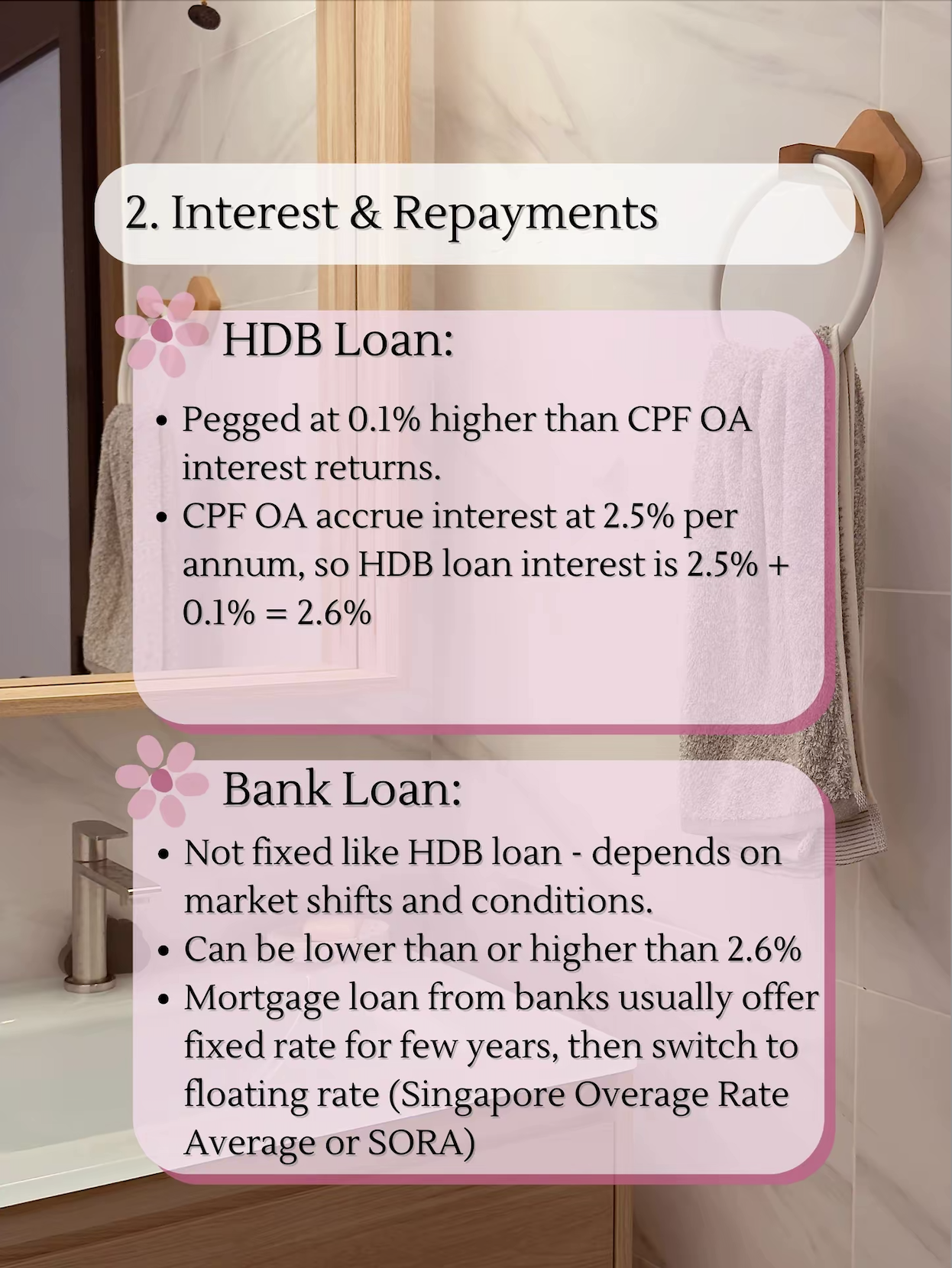 HDB or Bank loan? (Our 10 cents + NOT financial advice)!