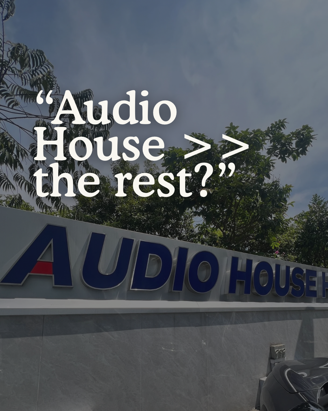 The Instagram Ad That Got Us (and Our Wallet) at Audio House 💸