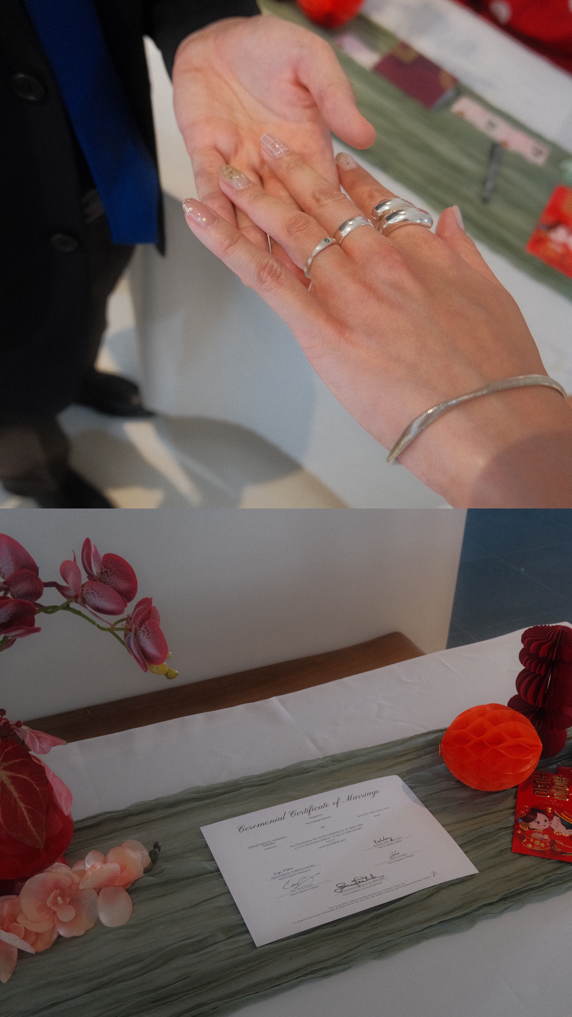 How We Hosted an Intimate ROM at Home in Singapore 🕊️💍