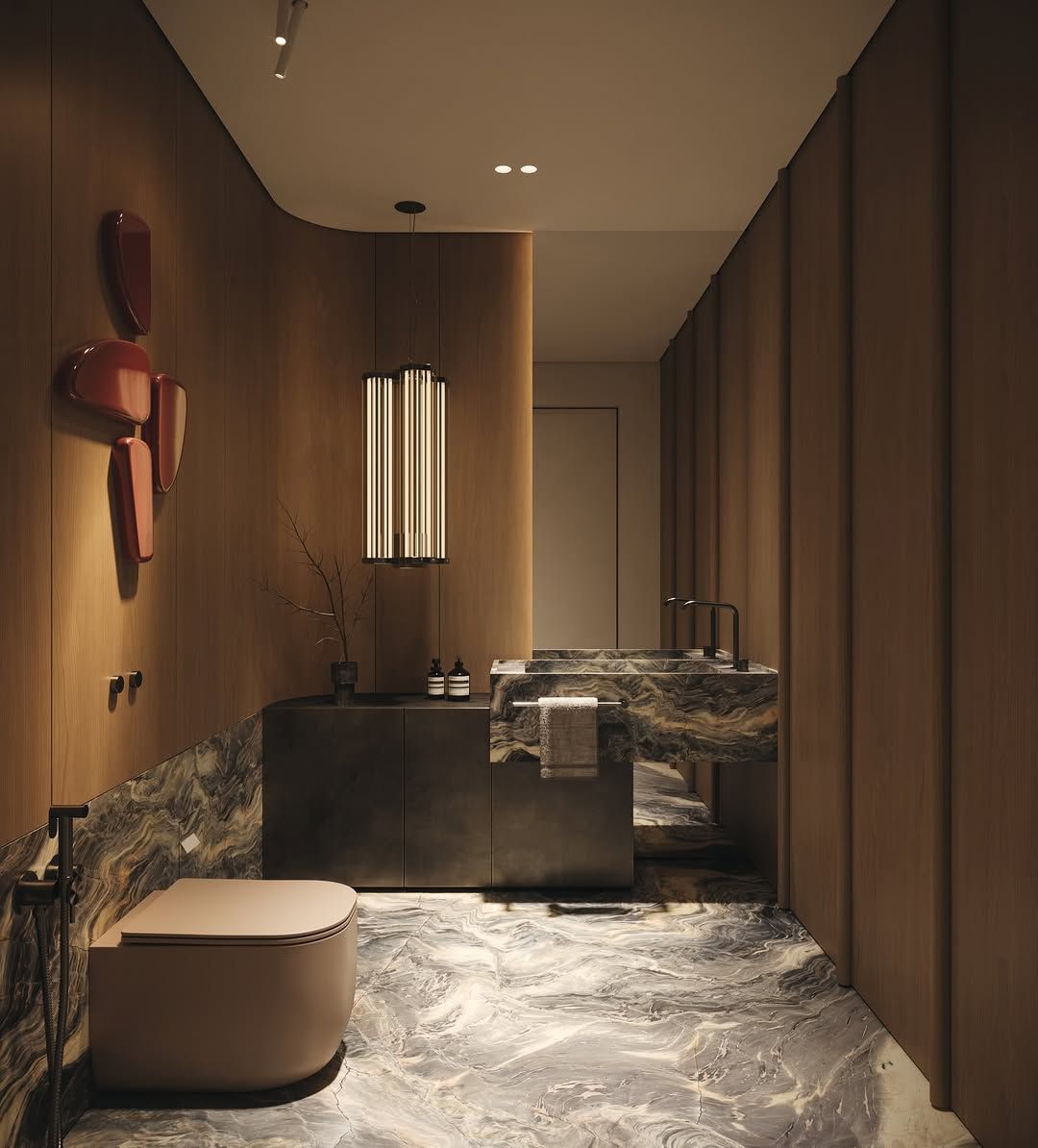 Luxe-Bathroom-Design!