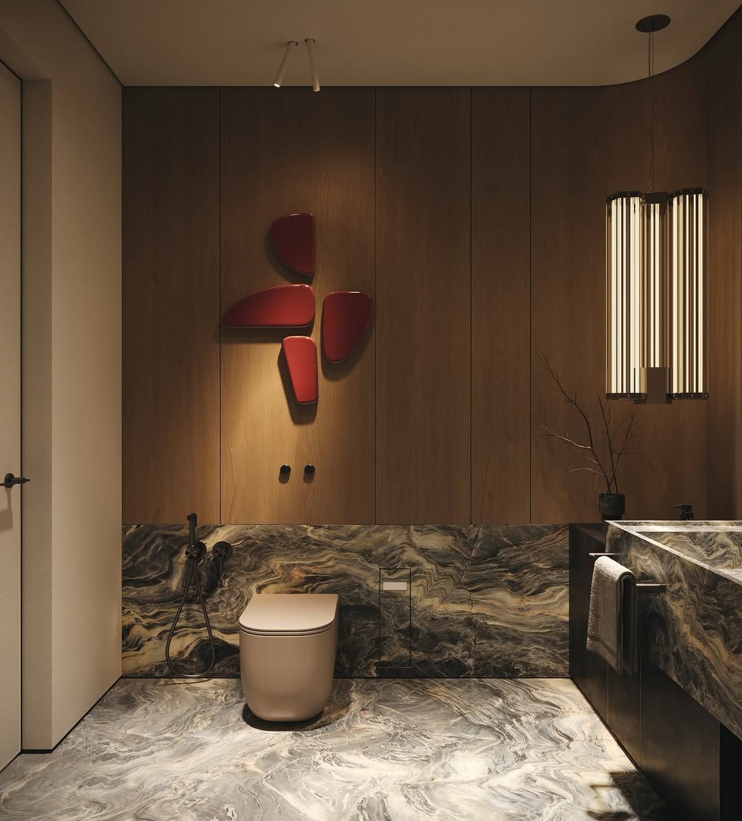 Luxe Bathroom Design!