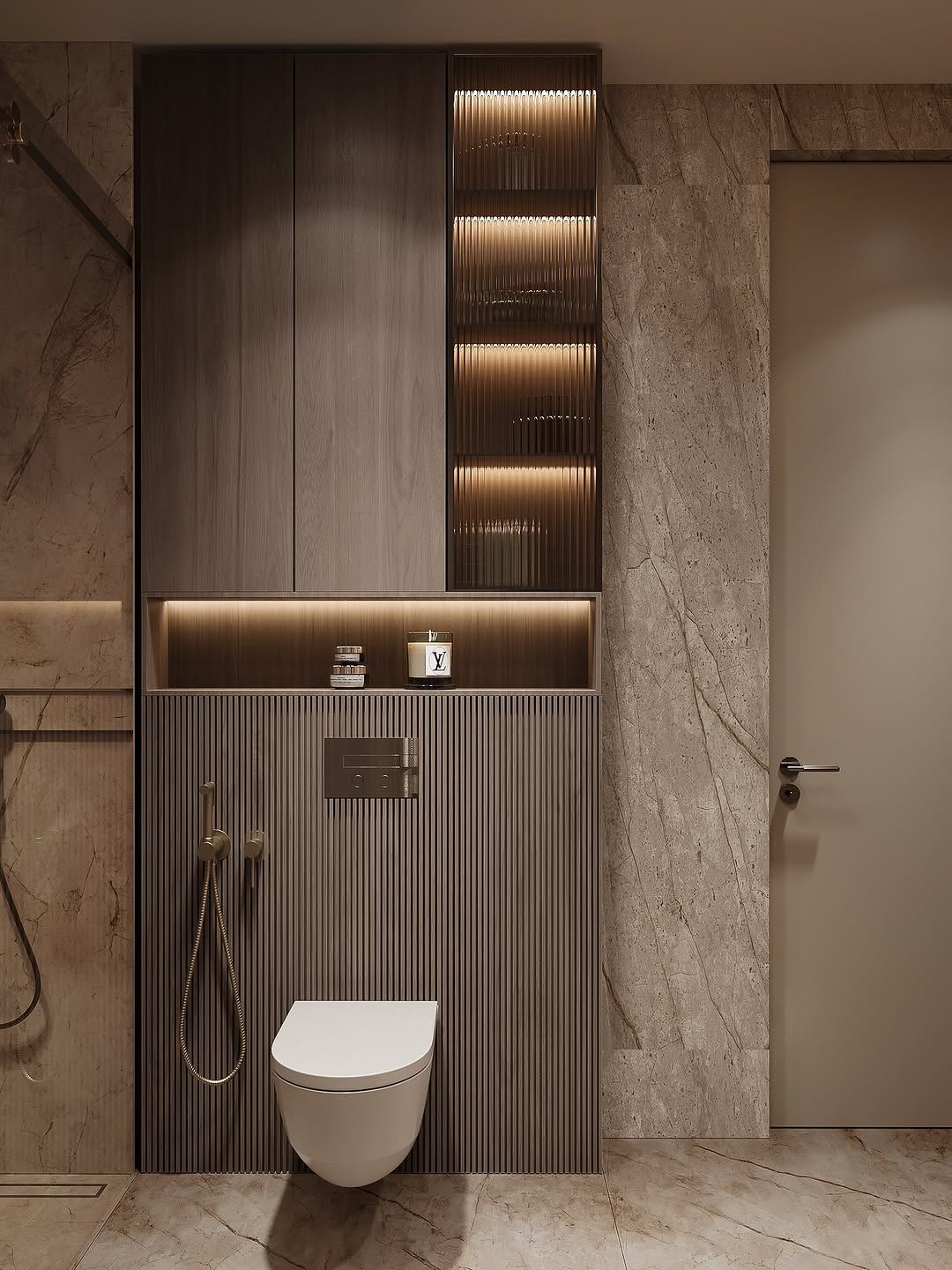 Modern luxury bathroom