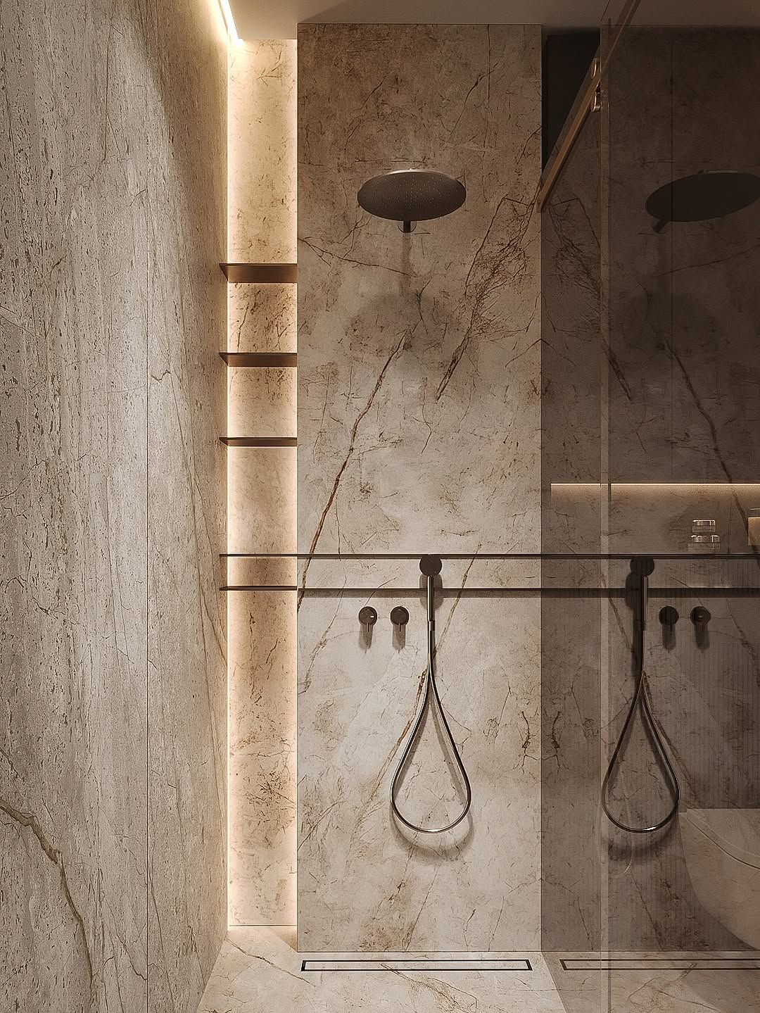Modern luxury bathroom