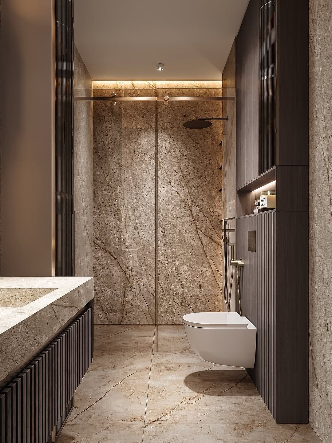 Modern luxury bathroom