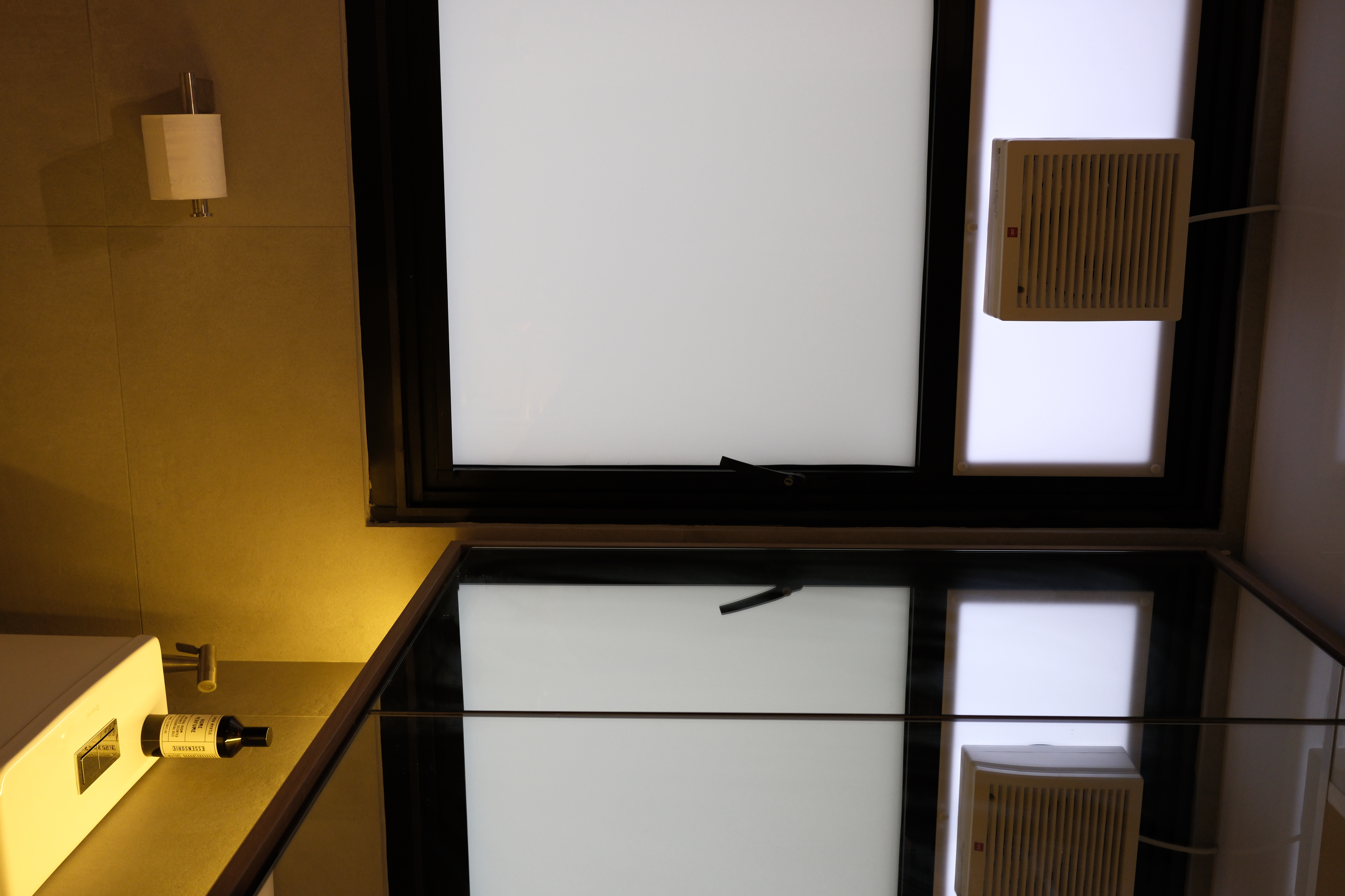 Ugly but essential - Bathroom ventilation fans