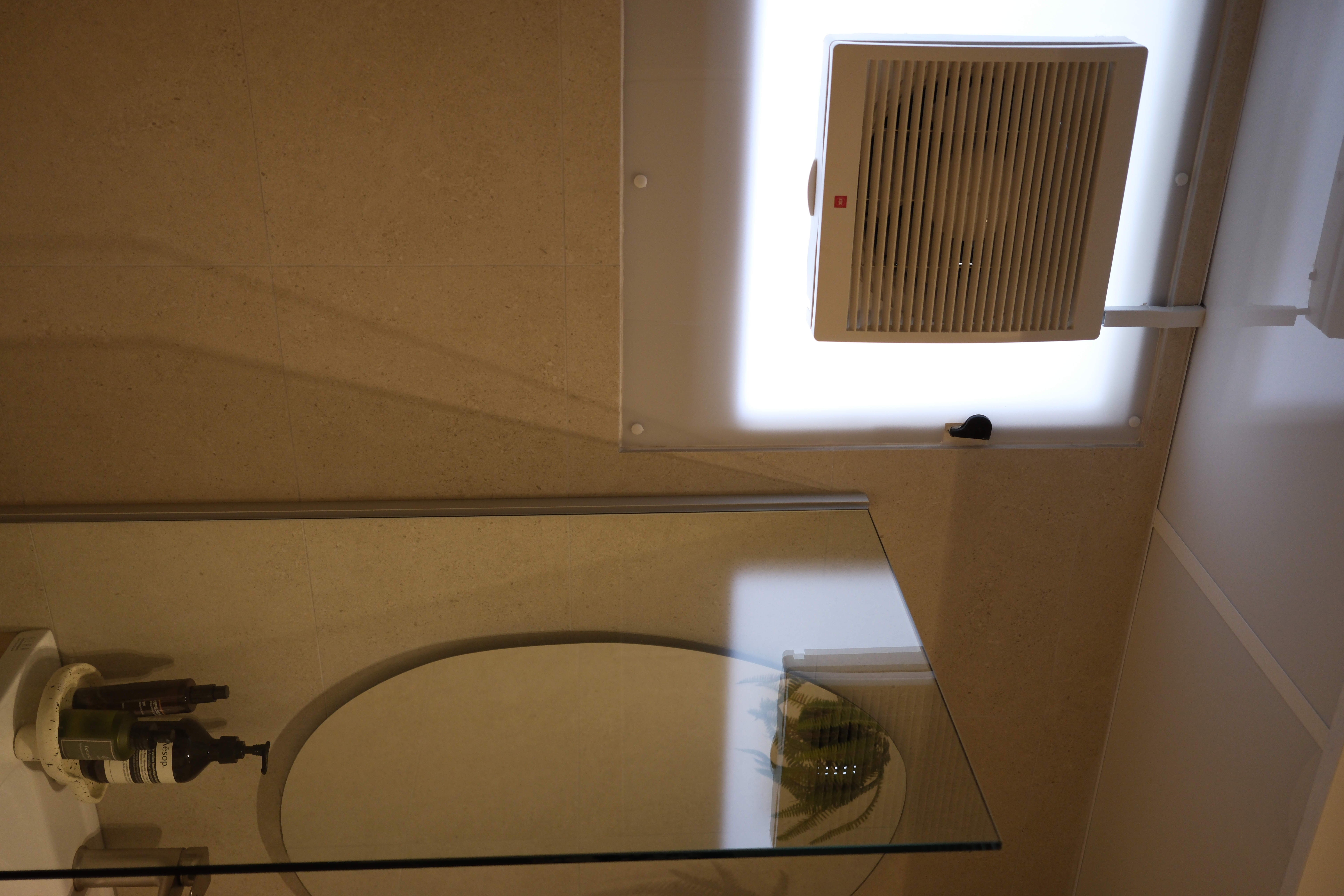 Ugly but essential - Bathroom ventilation fans